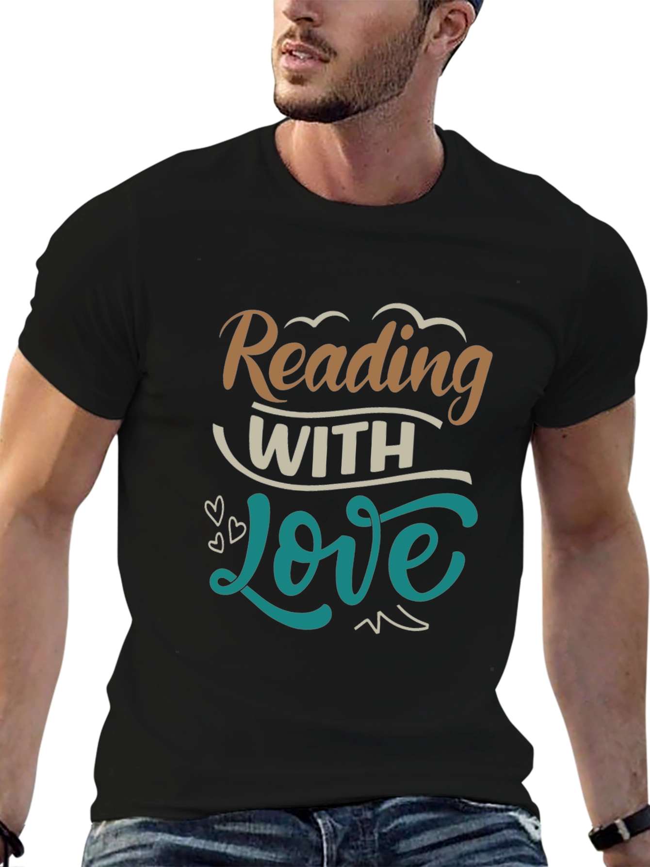 Reading With Love Graphic Tee