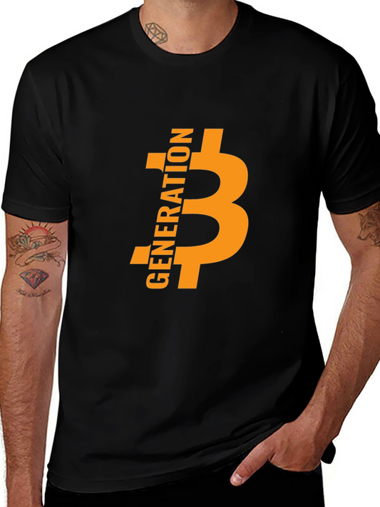 Bitcoin Generation Black T-Shirt Crypto Tee