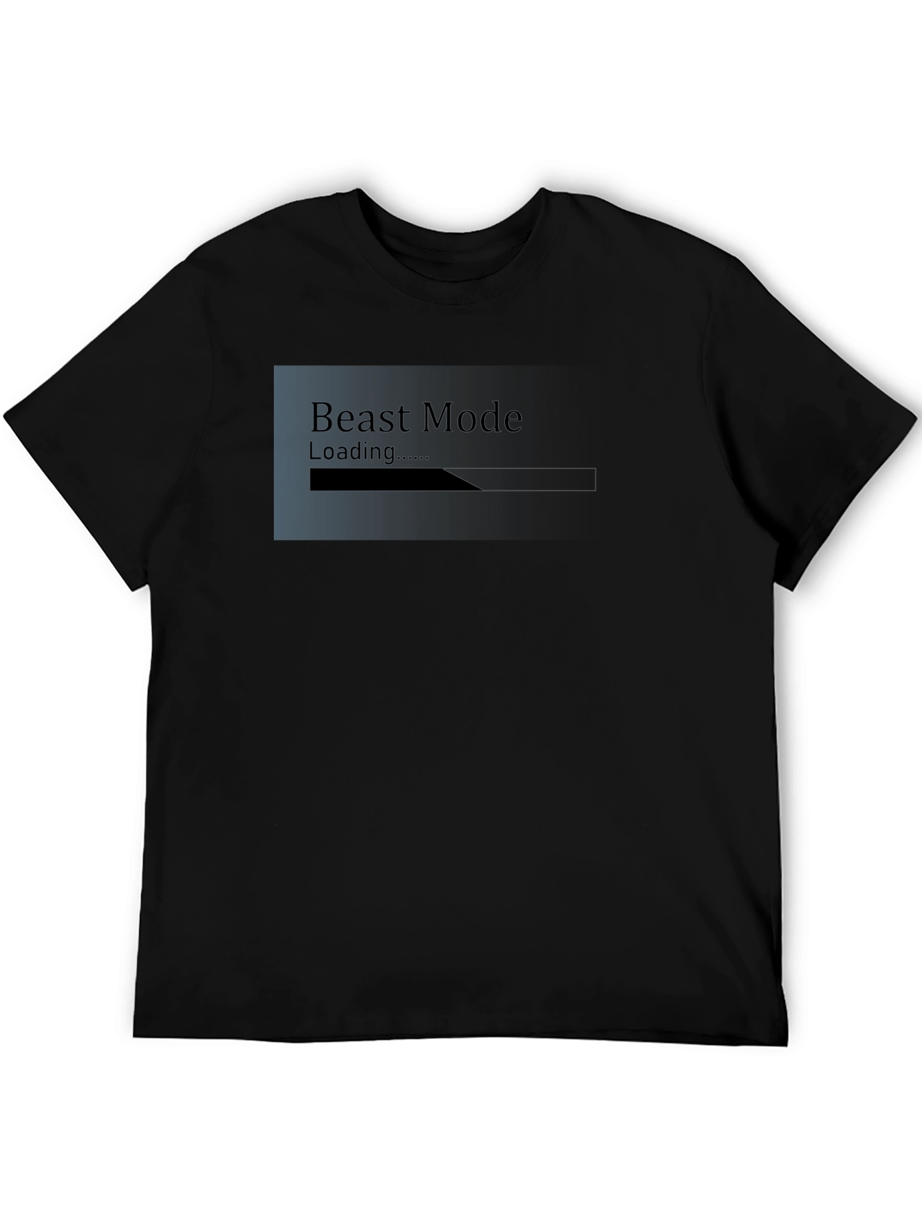 Beast Mode Loading Black T-Shirt