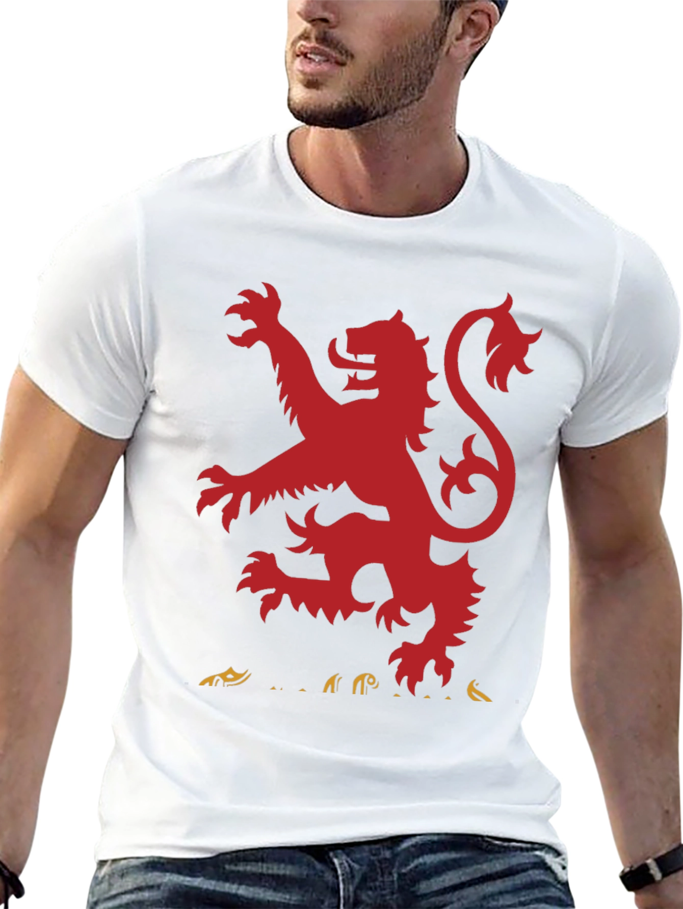 Lion Rampant T-Shirt - Black