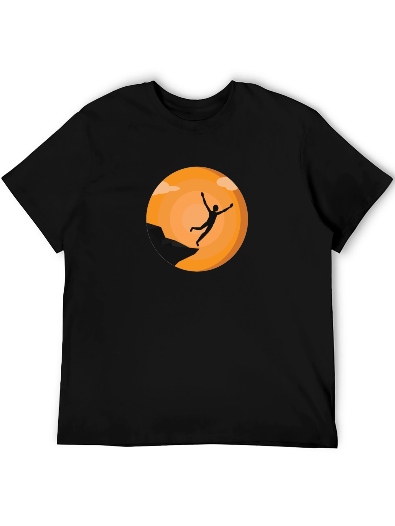 Cliff Jumper Graphic Tee - Black