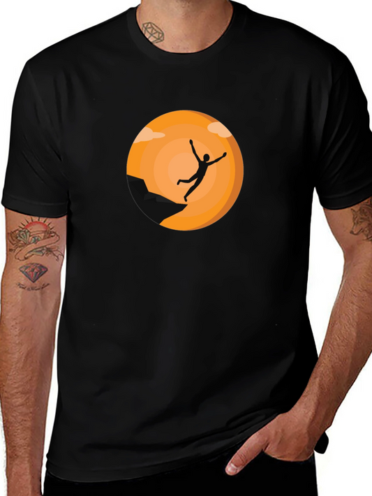 Cliff Jumper Graphic Tee - Black