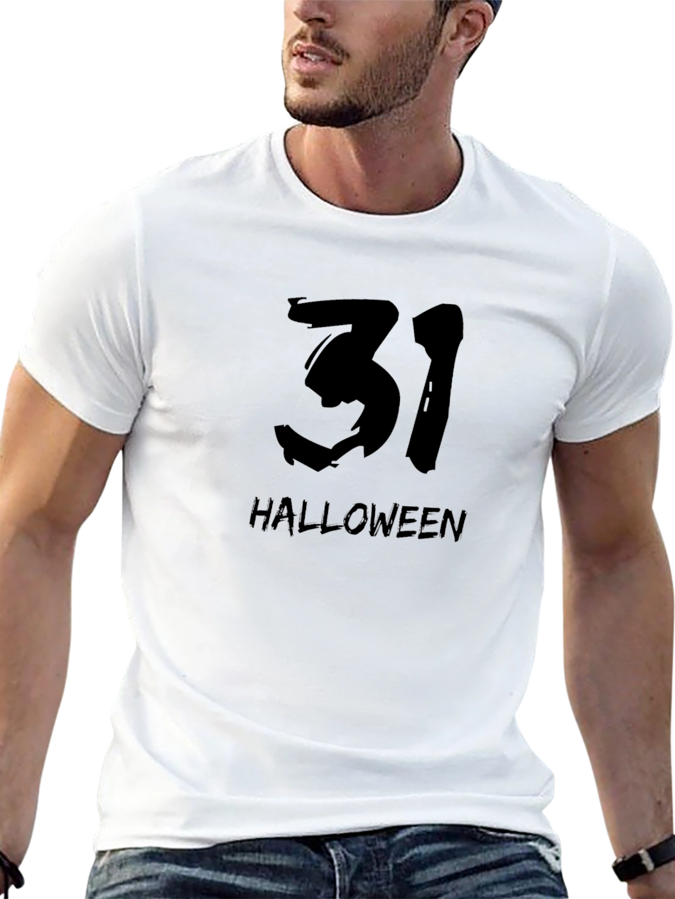 Halloween 31 Black Graphic Tee Shirt