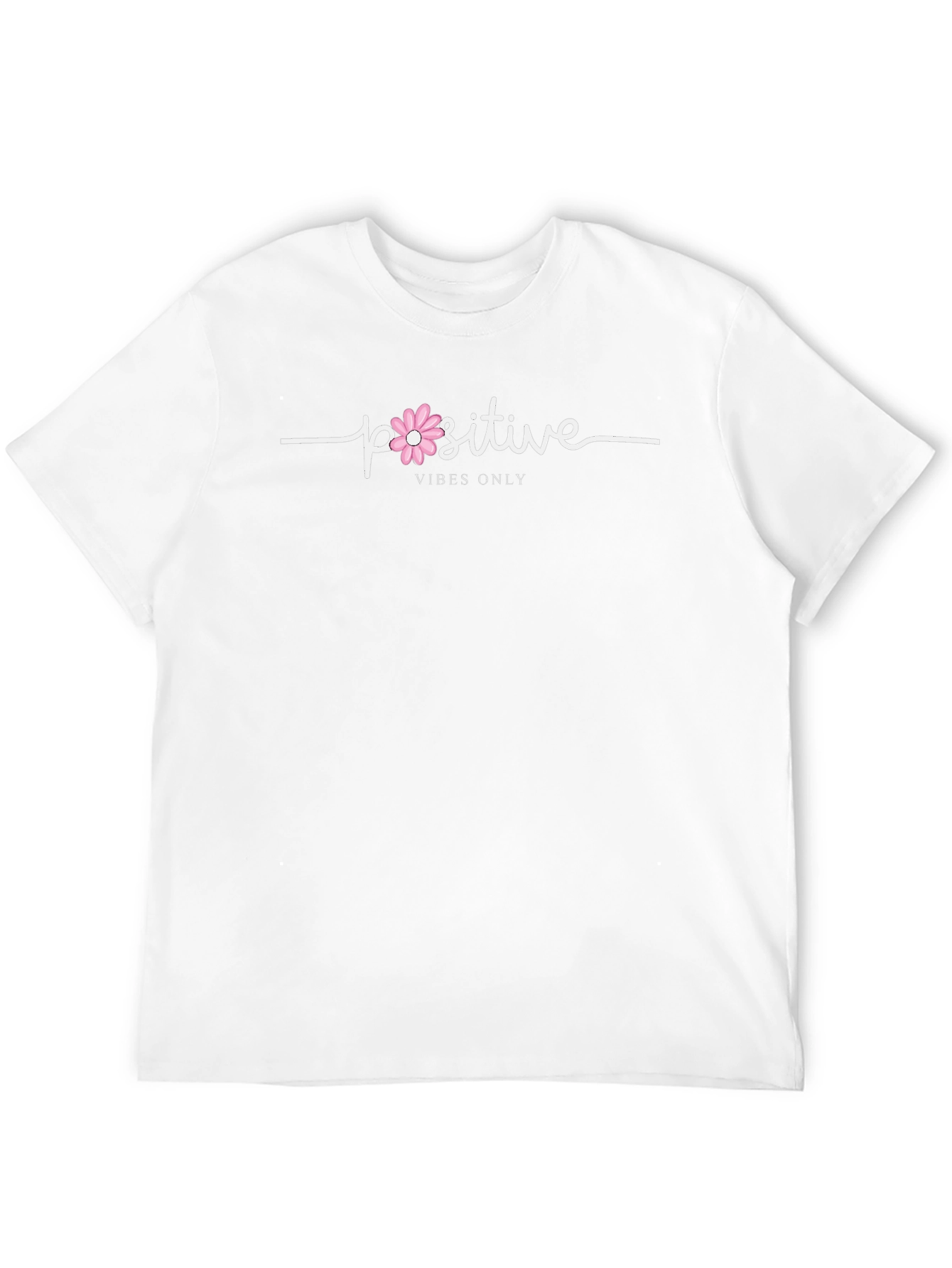 Positive Vibes Only Black T-Shirt