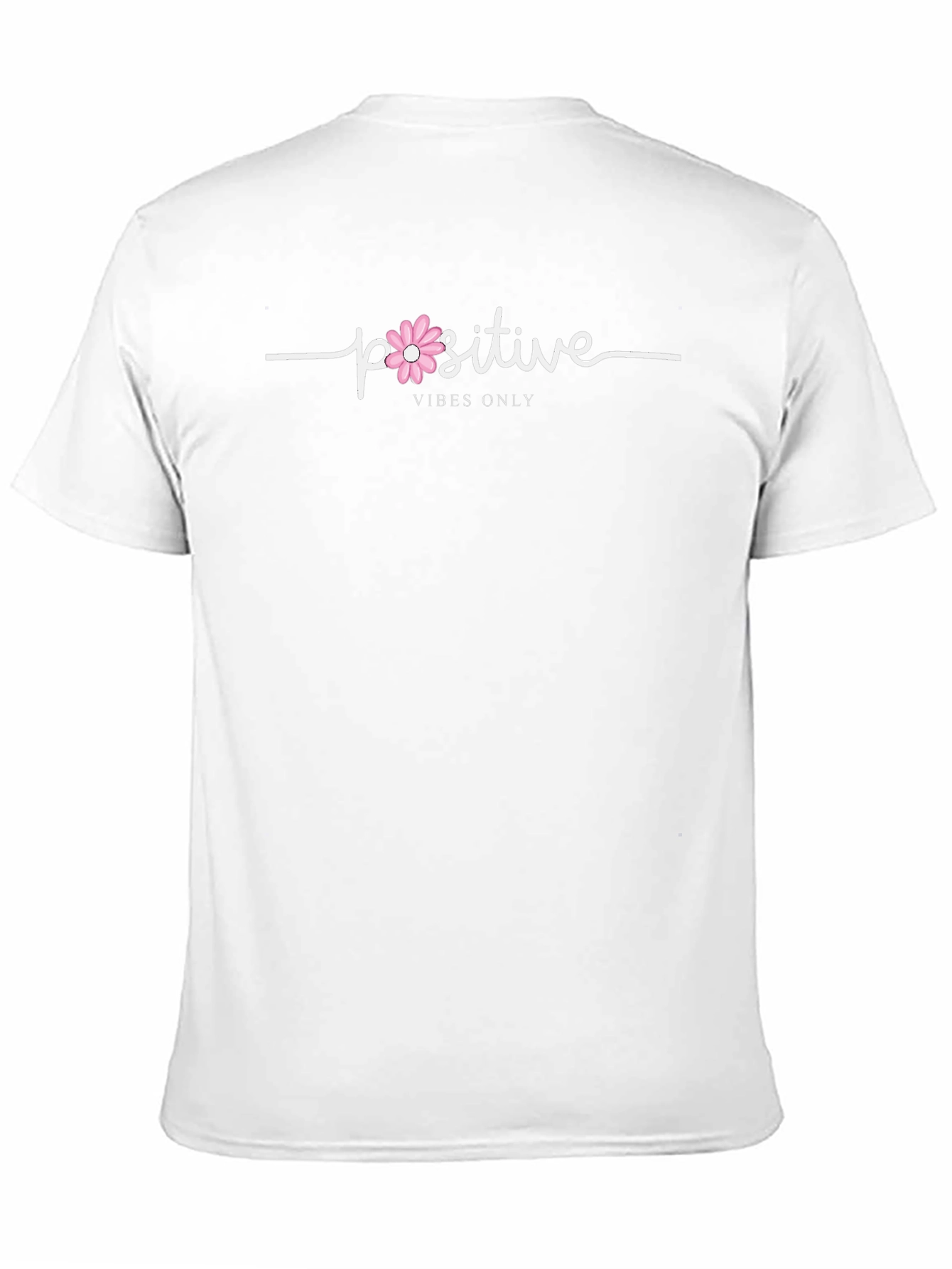 Positive Vibes Only Black T-Shirt