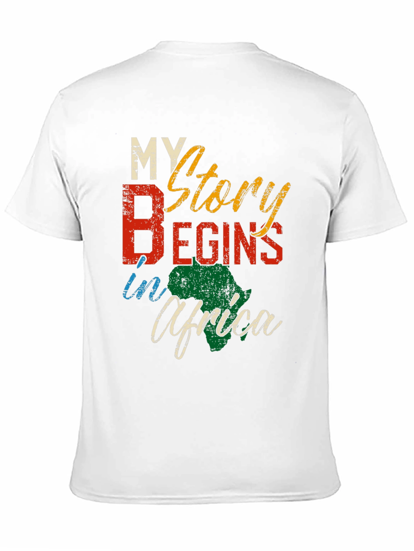 My Story Begins in Africa T-Shirt
