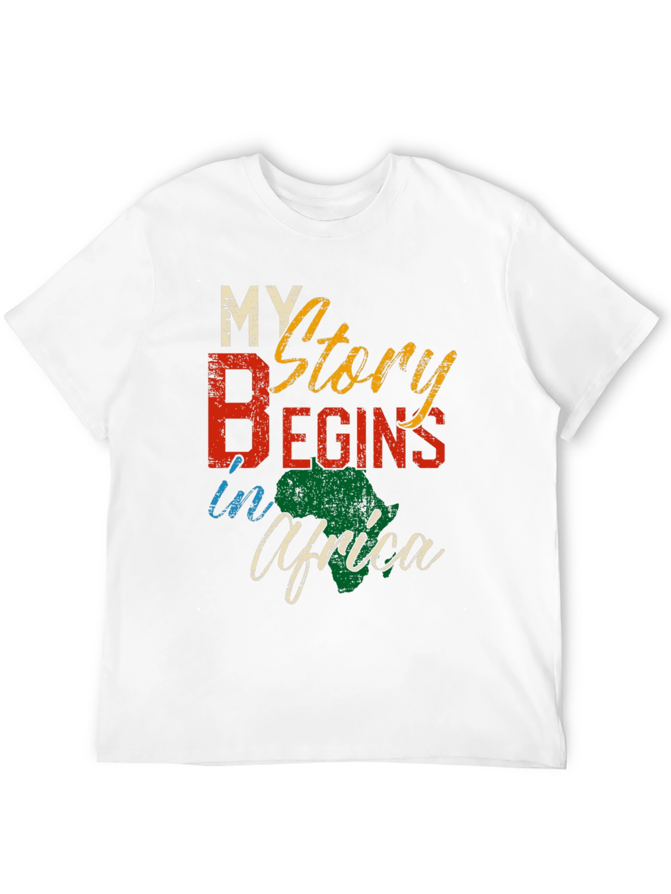 My Story Begins in Africa T-Shirt