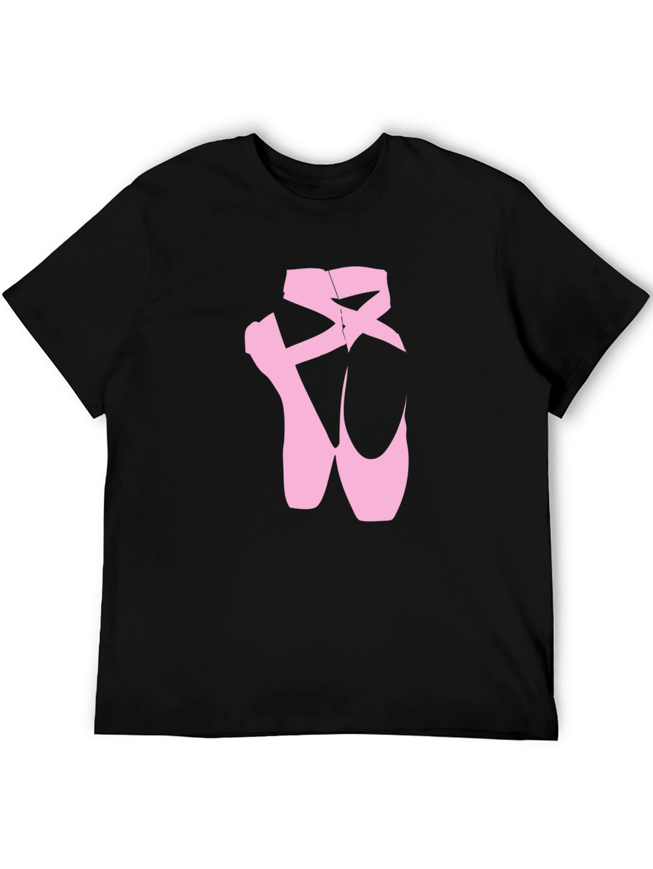 Ballet Shoes Graphic T-Shirt - Black