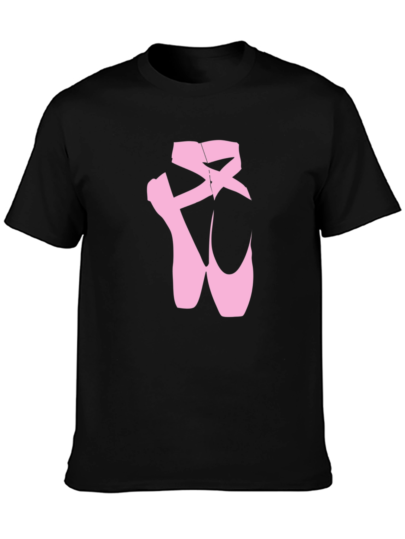 Ballet Shoes Graphic T-Shirt - Black