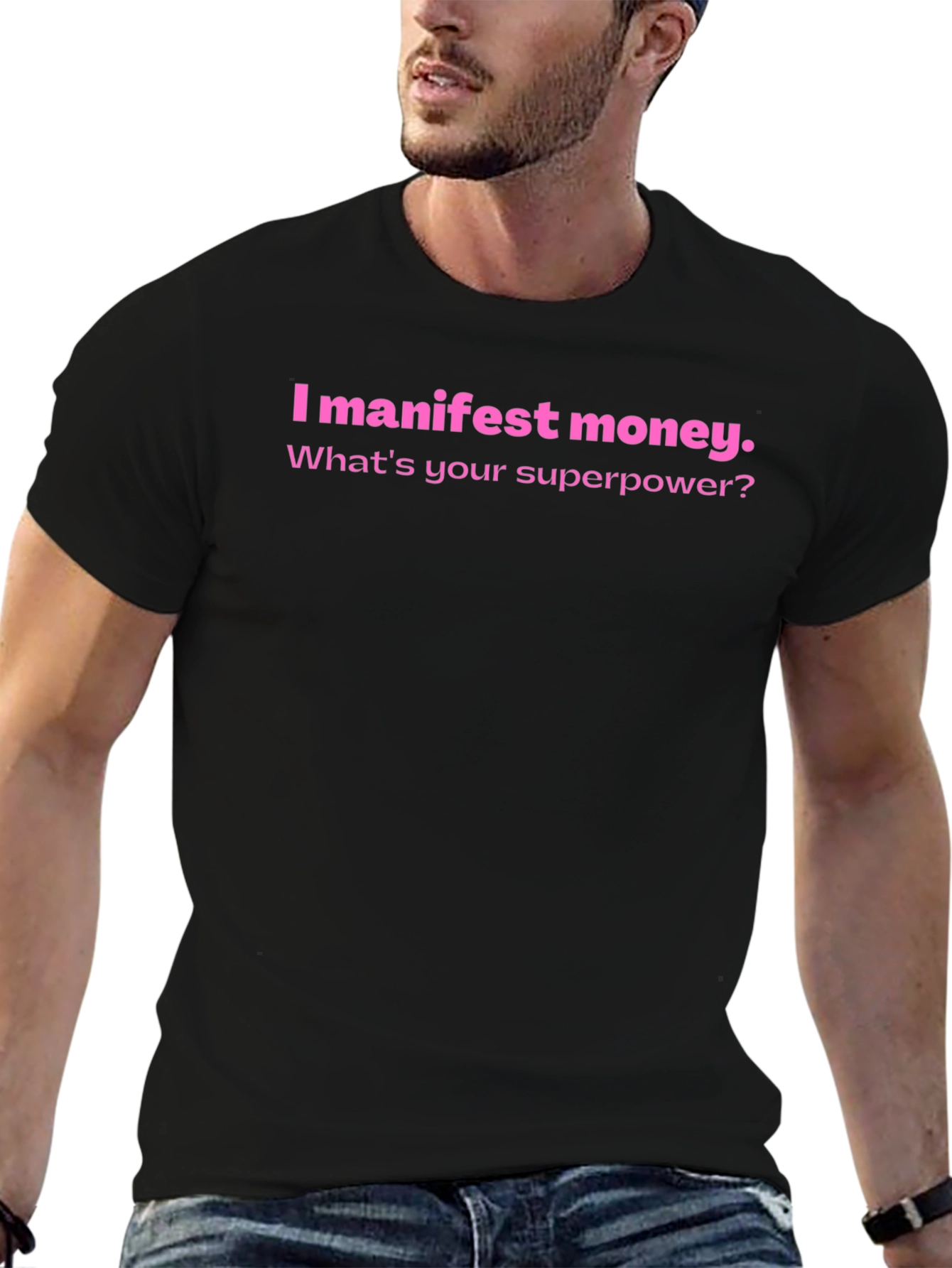Manifest Money Graphic T-Shirt - Superpower Tee