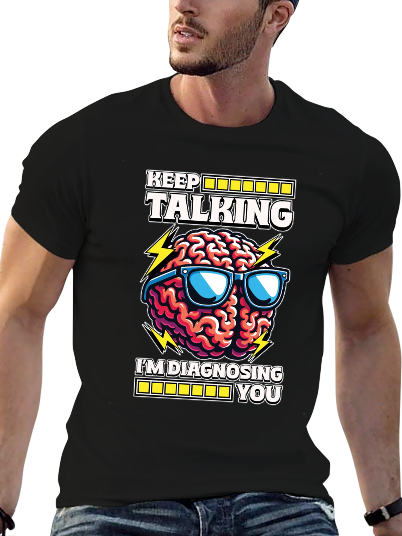 Keep Talking Brain Diagnosis T-Shirt