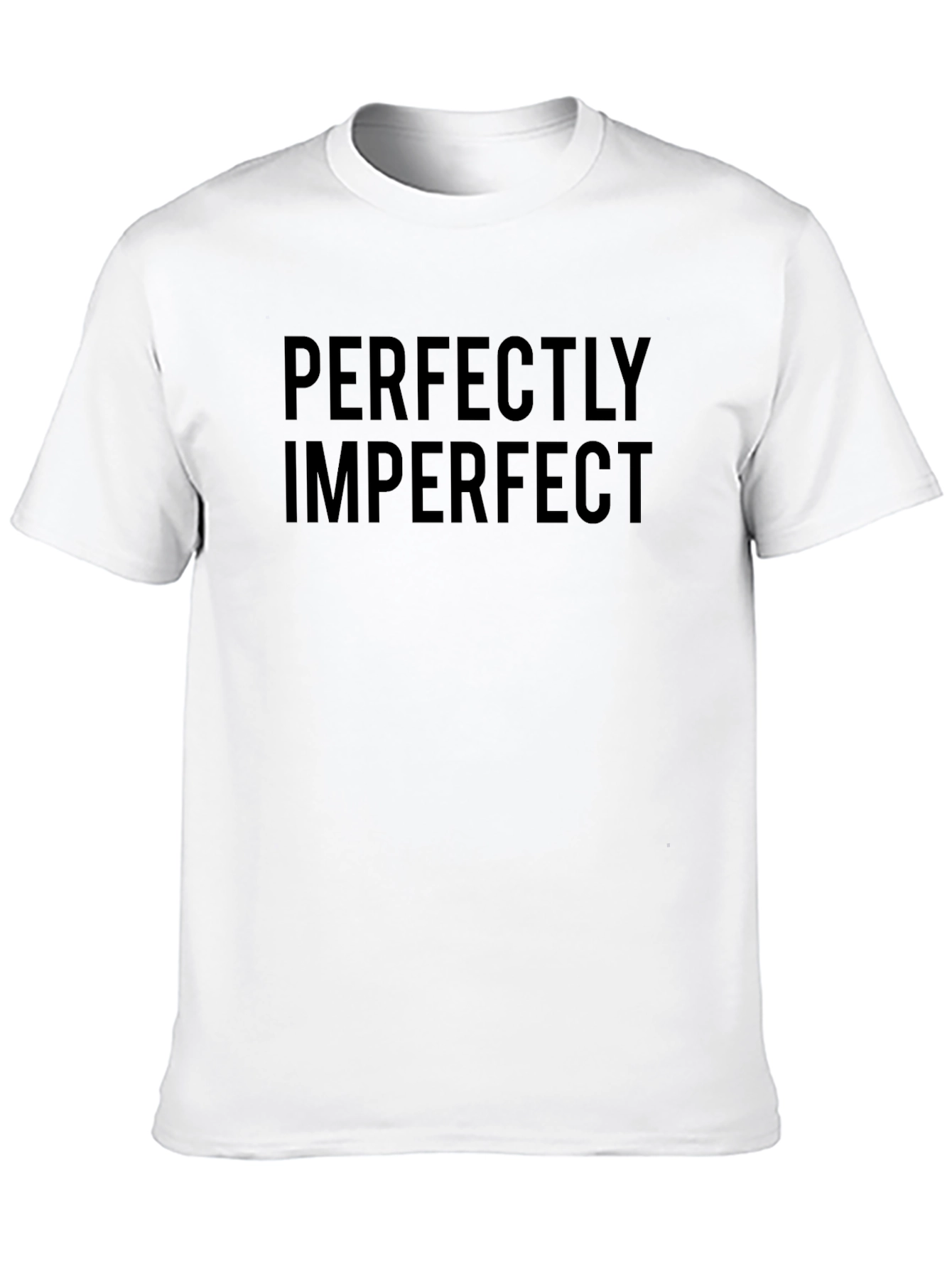 Perfectly Imperfect Black T-Shirt