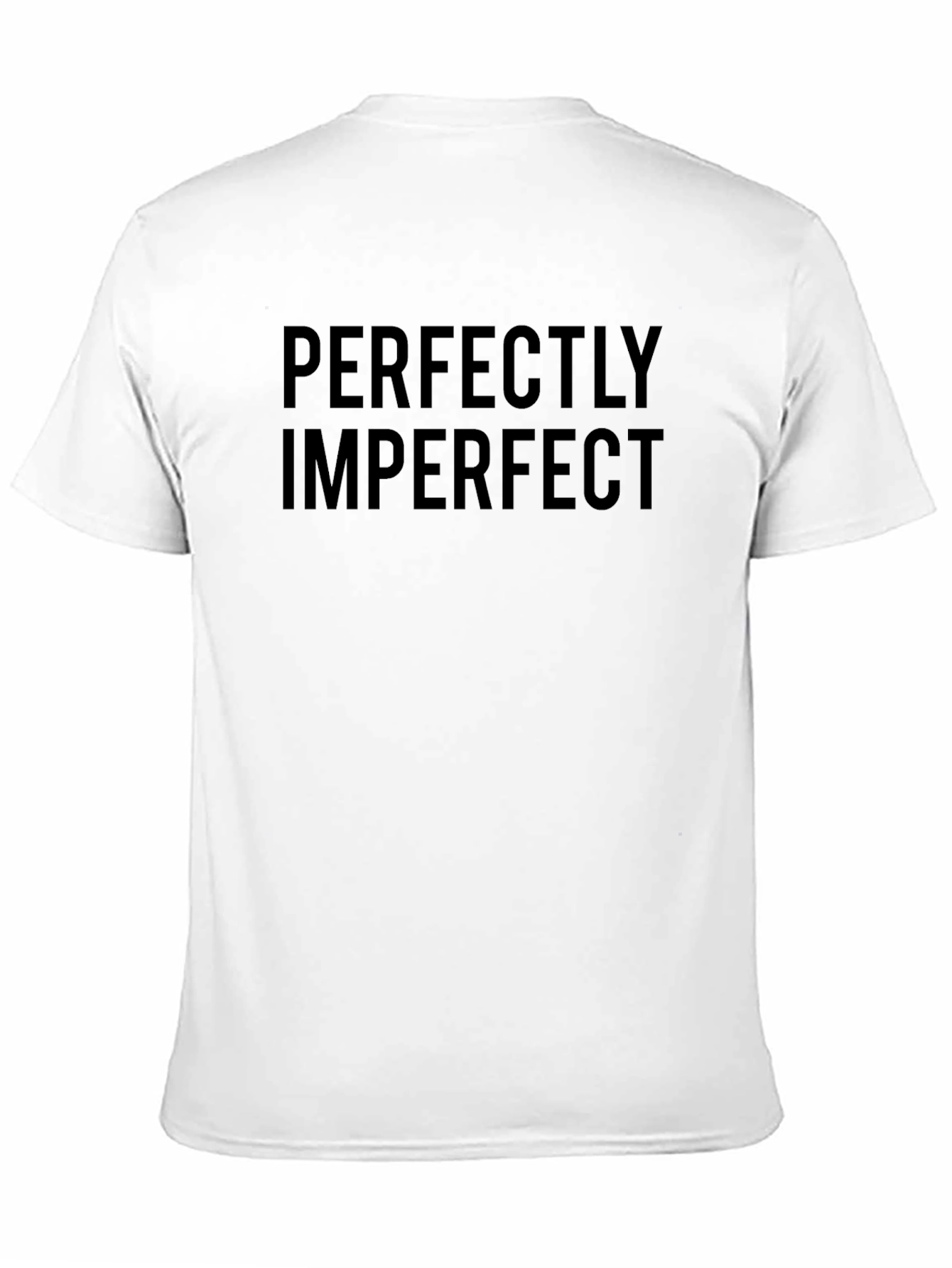 Perfectly Imperfect Black T-Shirt