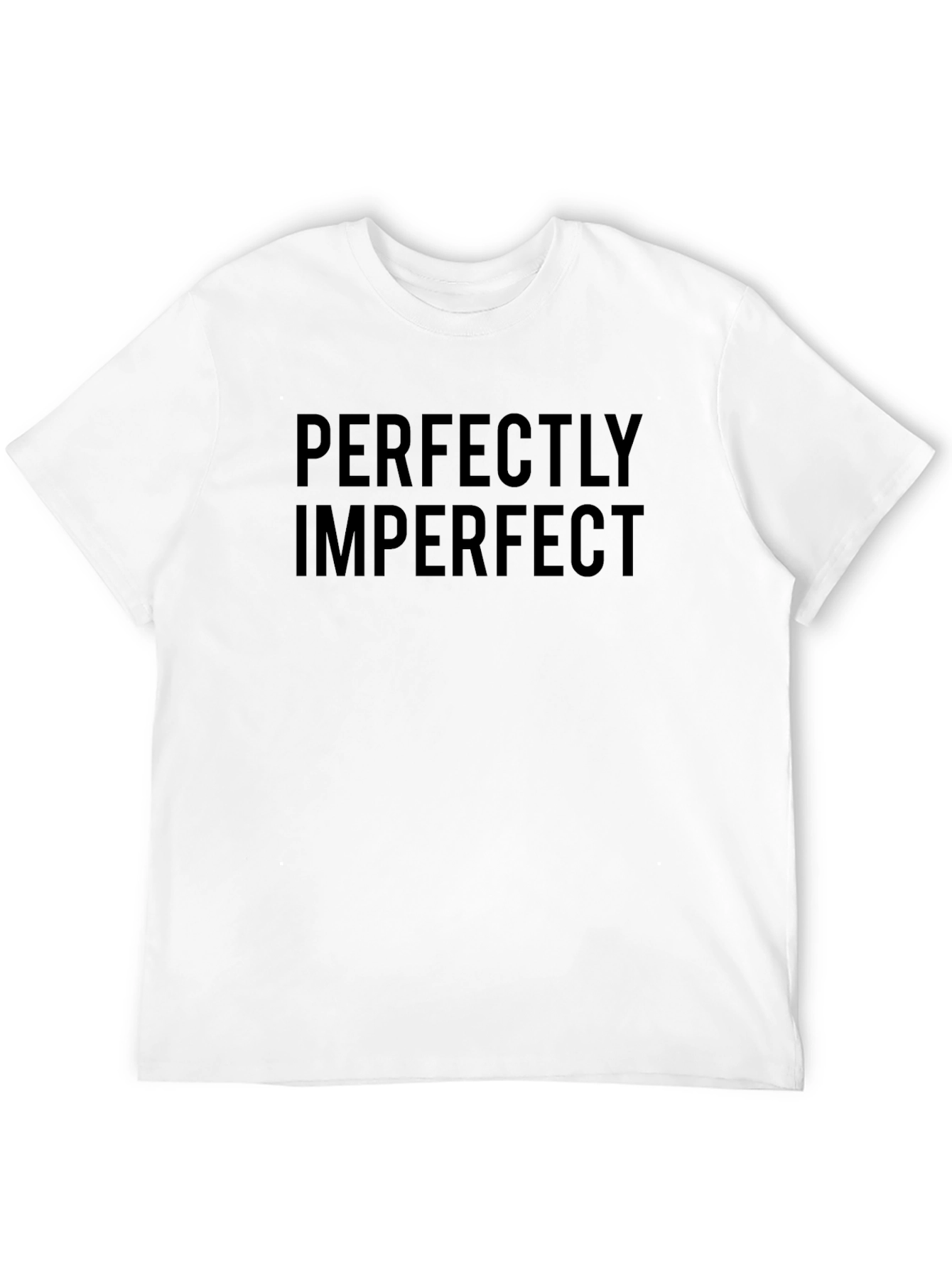 Perfectly Imperfect Black T-Shirt