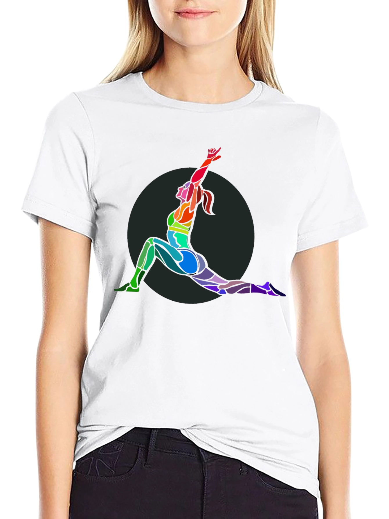 Yoga Pose Graphic Tee