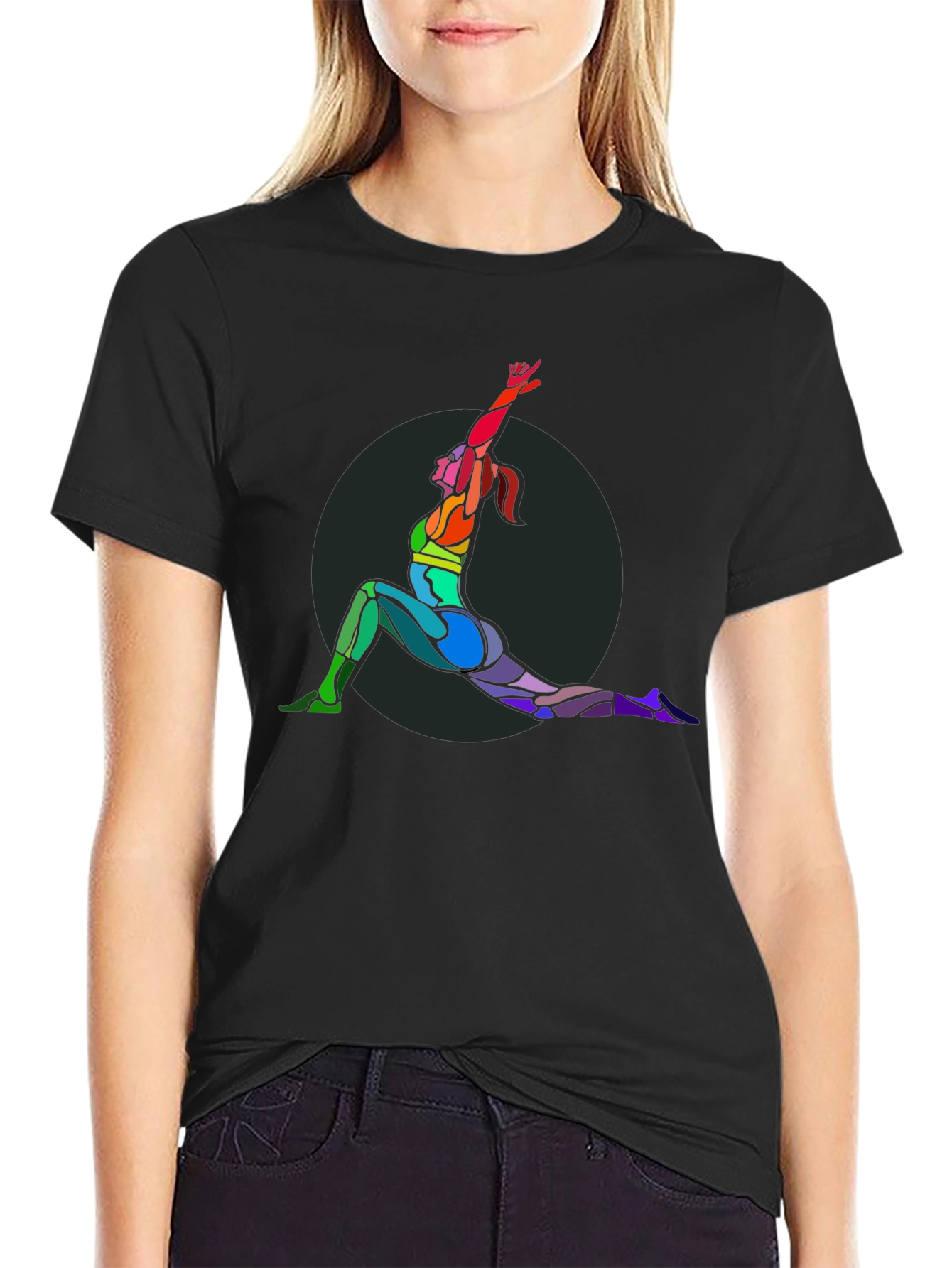 Yoga Pose Graphic Tee