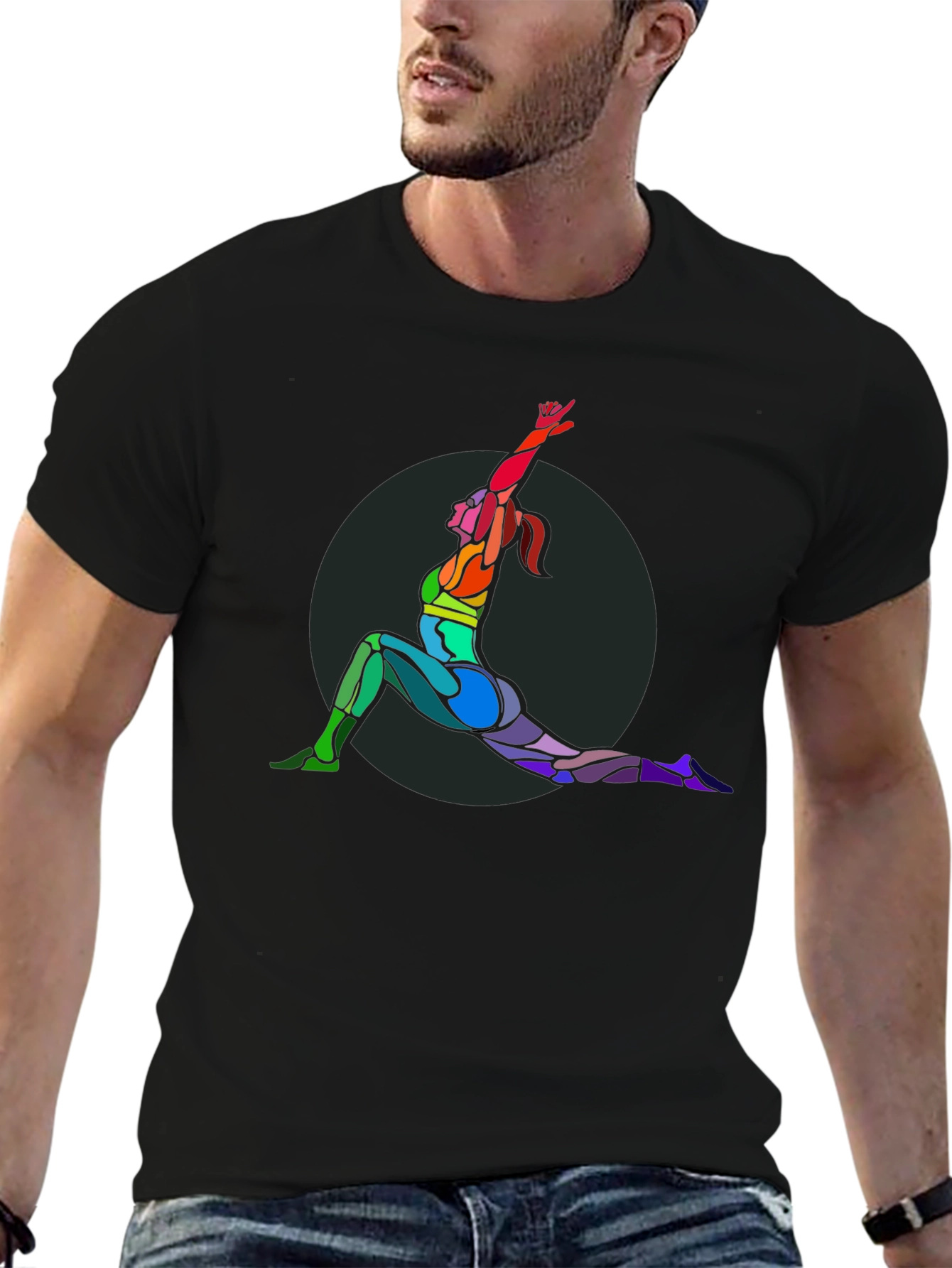 Yoga Pose Graphic Tee