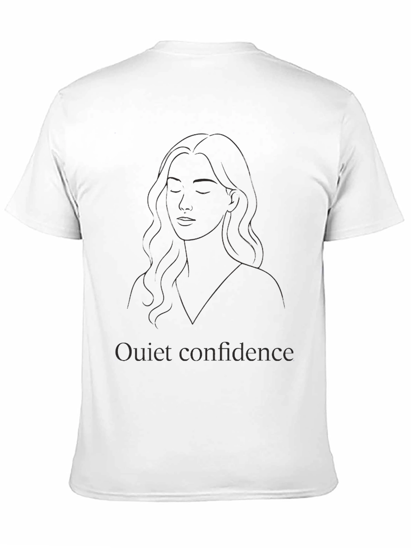 Quiet Confidence Black T-Shirt