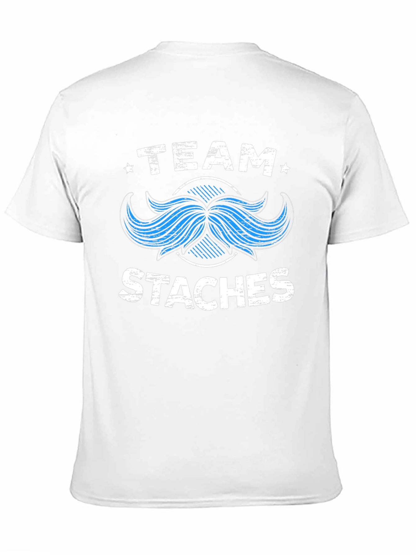 Team Staches Graphic T-Shirt - Mustache Pride Tee
