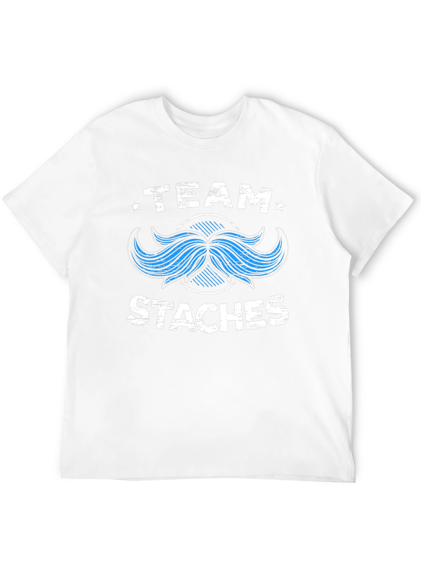 Team Staches Graphic T-Shirt - Mustache Pride Tee