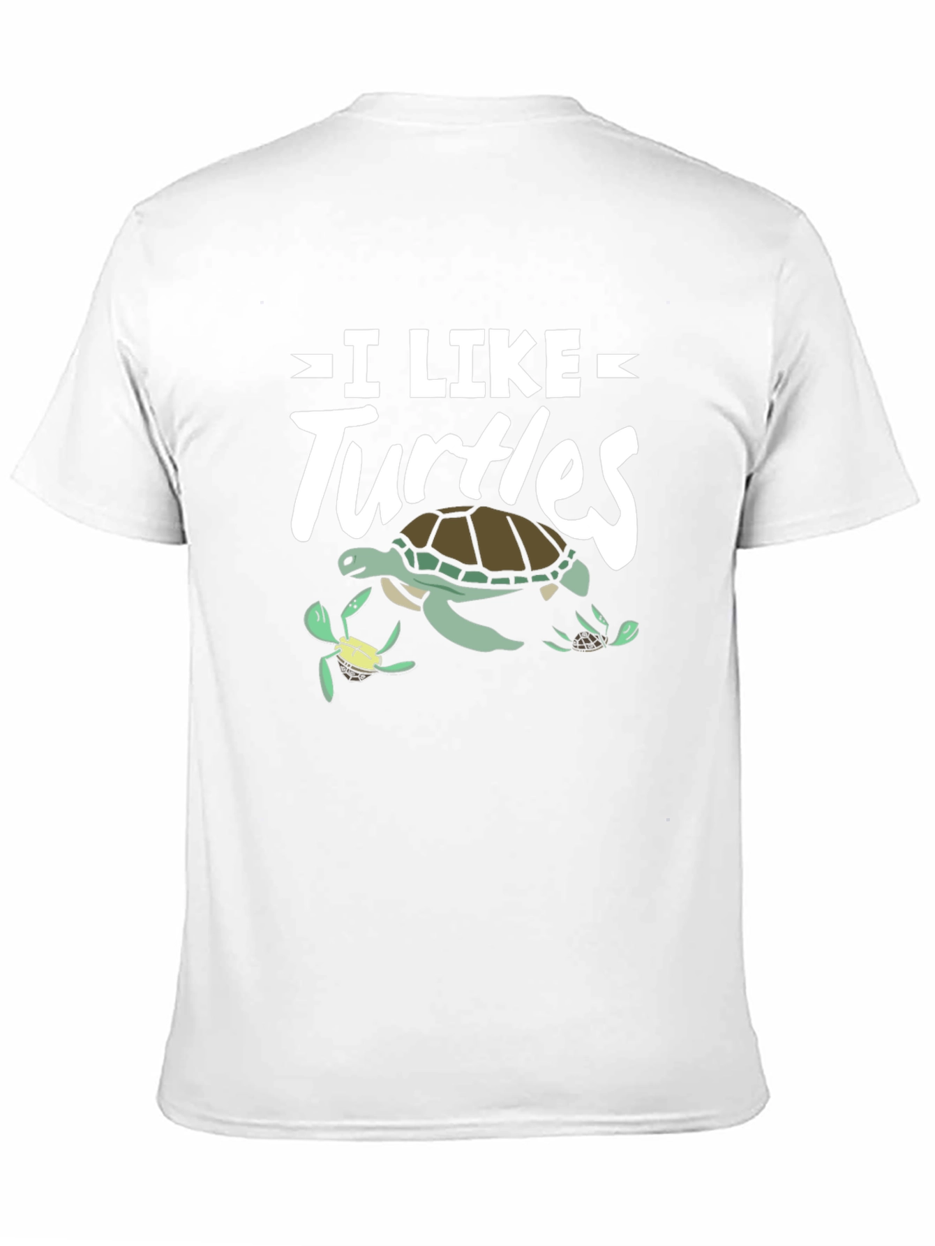 I Like Turtles T-Shirt Sea Turtle Graphic Tee