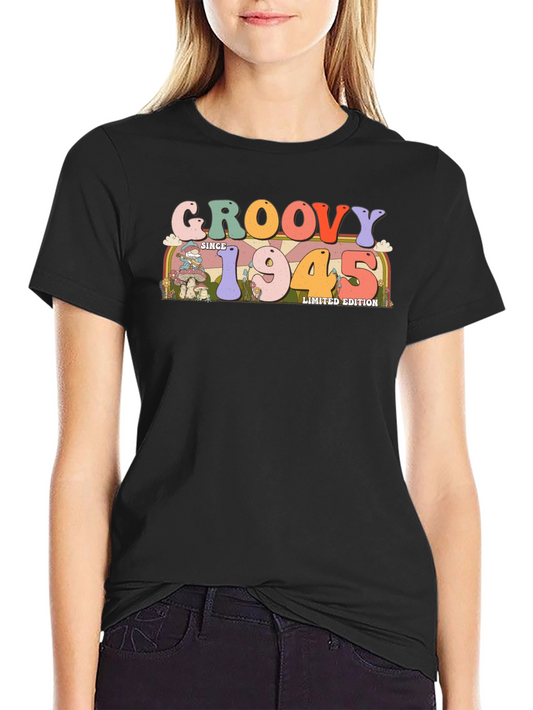 Groovy Since 1945 Limited Edition Black T-Shirt