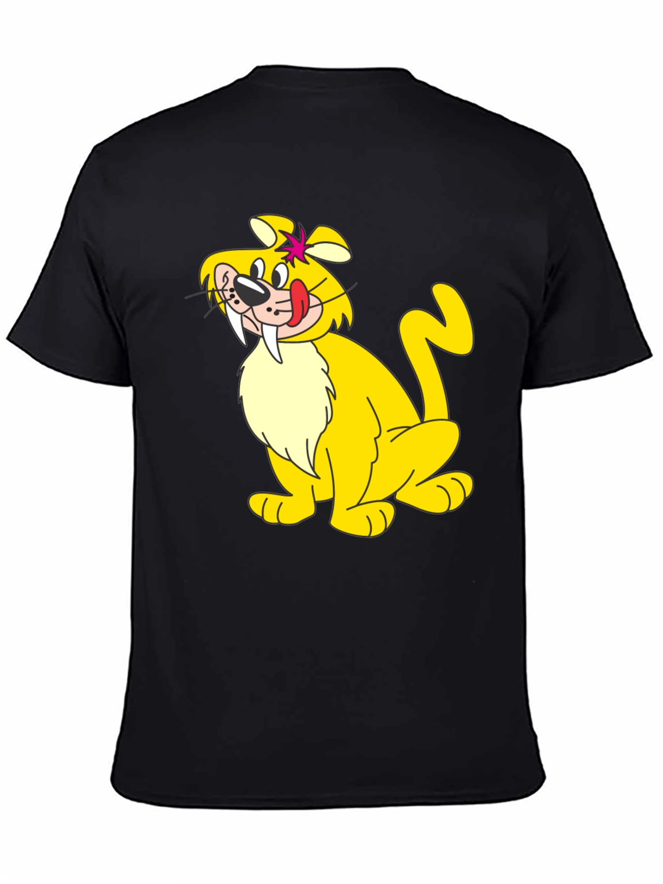 Tundra Cartoon T-Shirt - Black