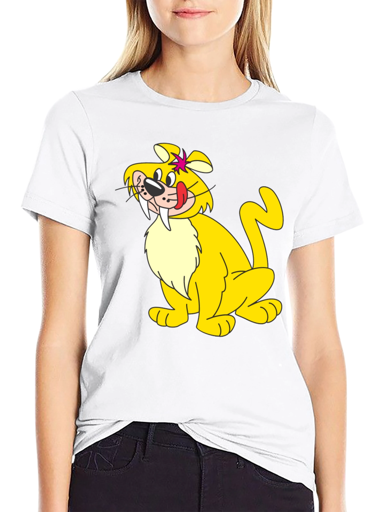 Tundra Cartoon T-Shirt - Black