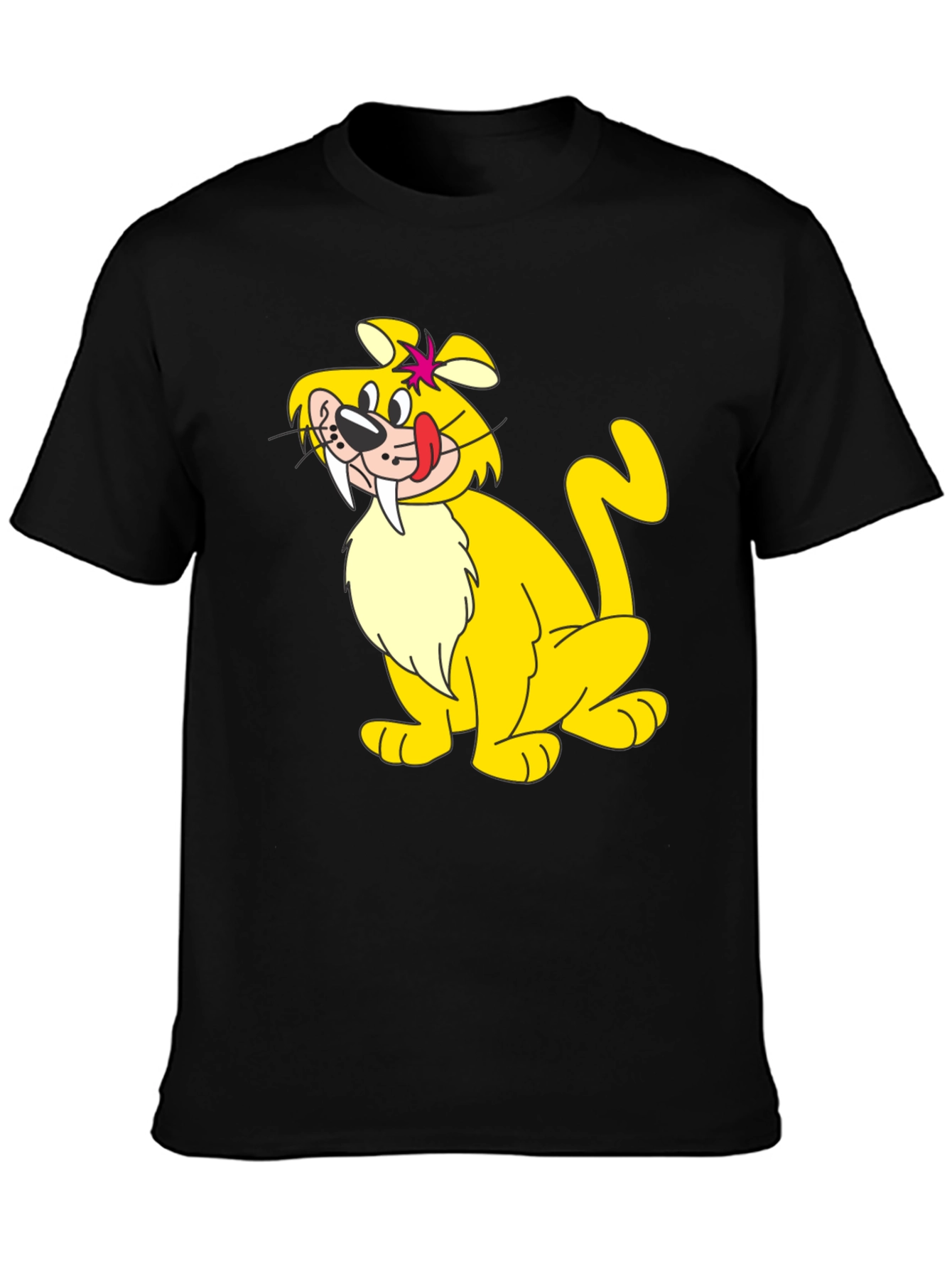Tundra Cartoon T-Shirt - Black
