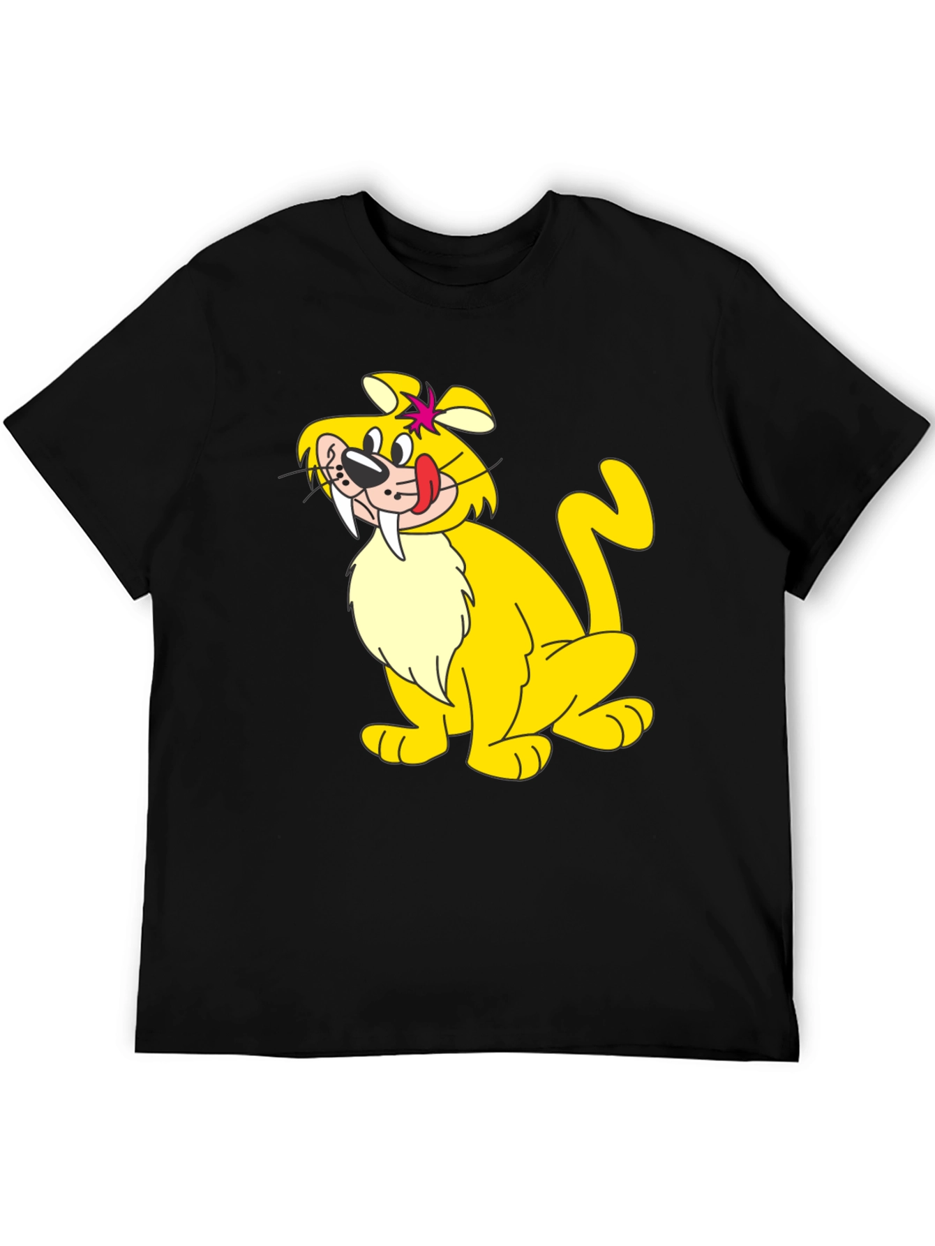 Tundra Cartoon T-Shirt - Black