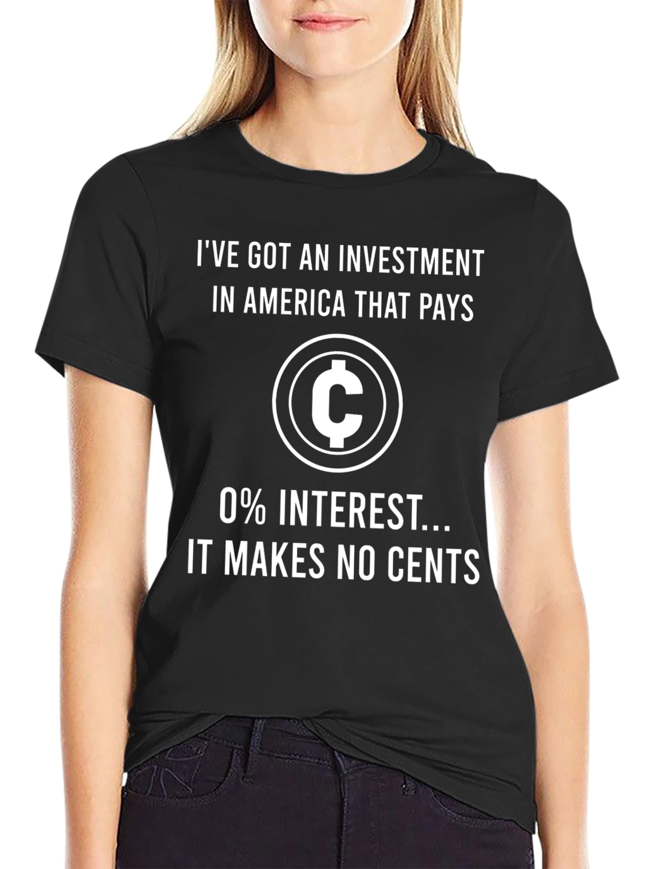 Investment Humor T-Shirt - No Cents