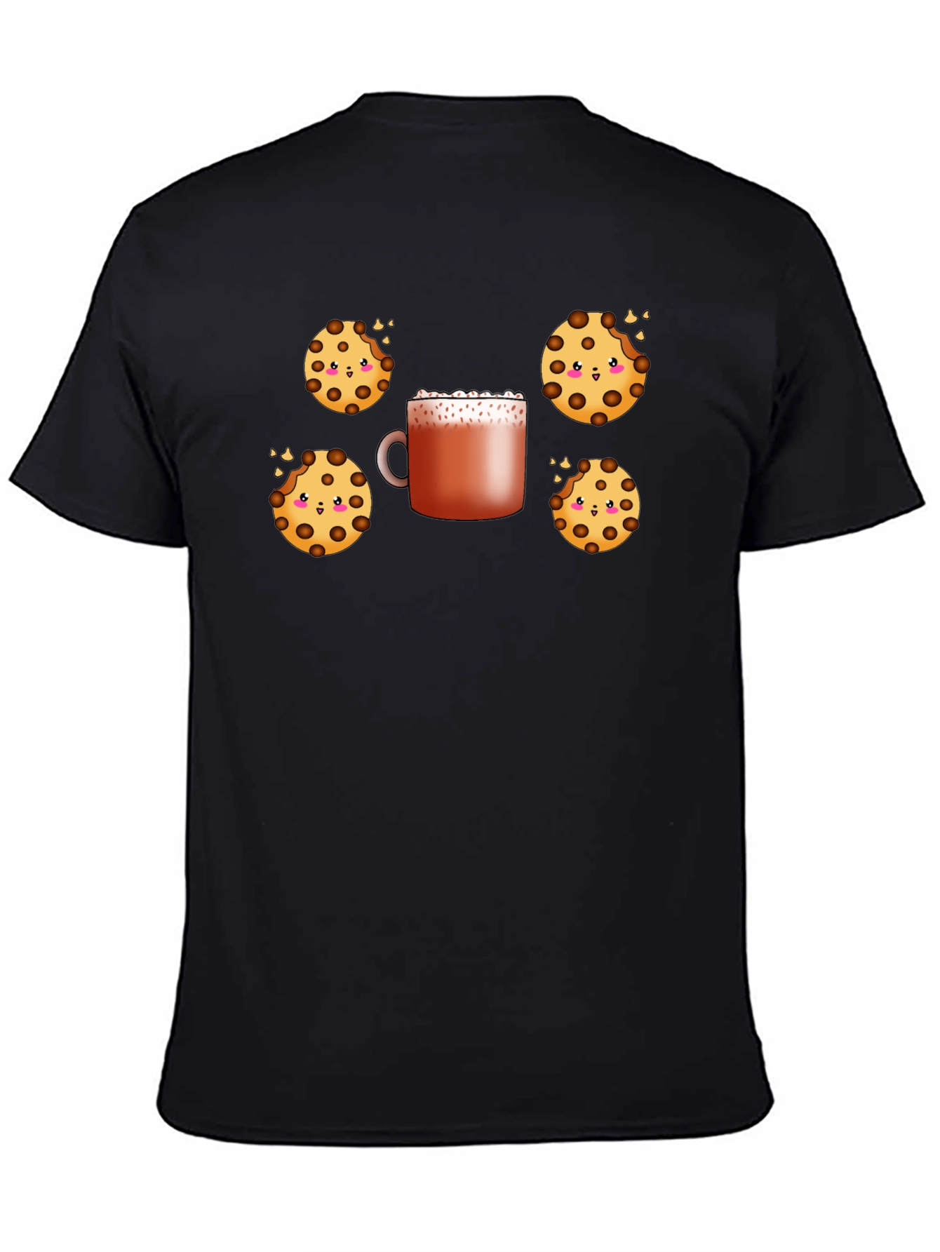 Cookies and Cocoa Black T-Shirt