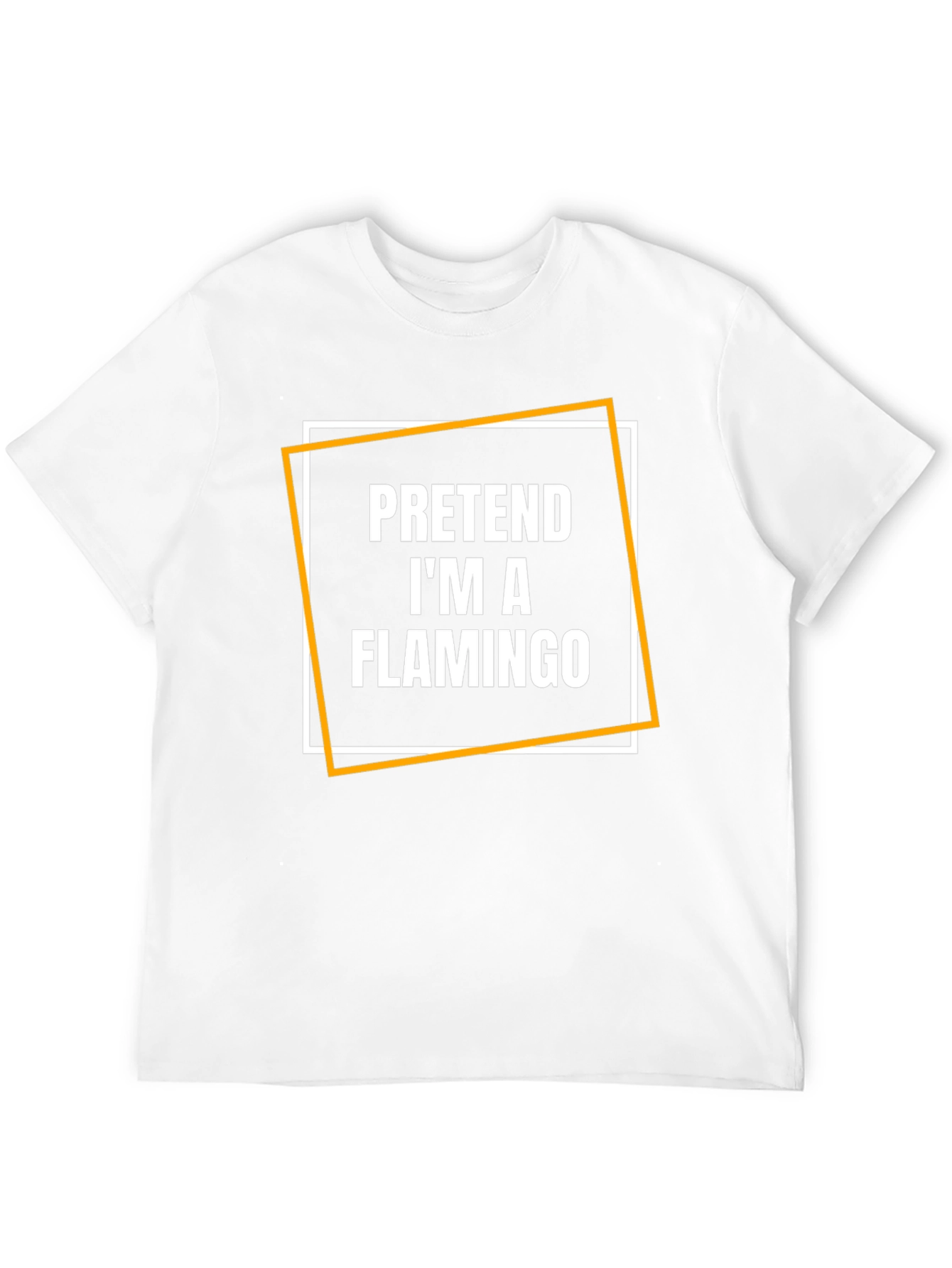 Pretend Im A Flamingo Graphic Tee