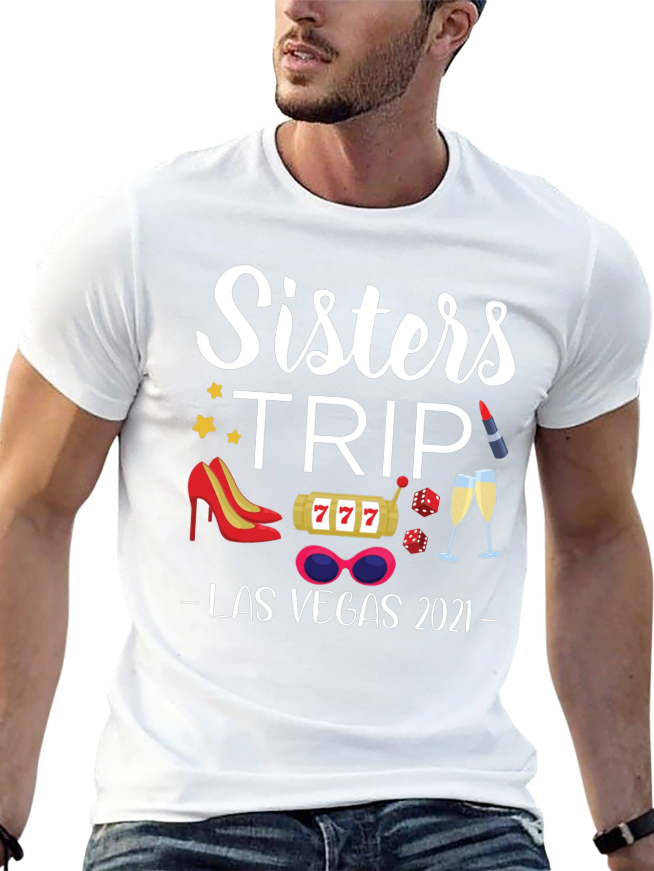 Sisters Trip Las Vegas 2021 Graphic T-Shirt