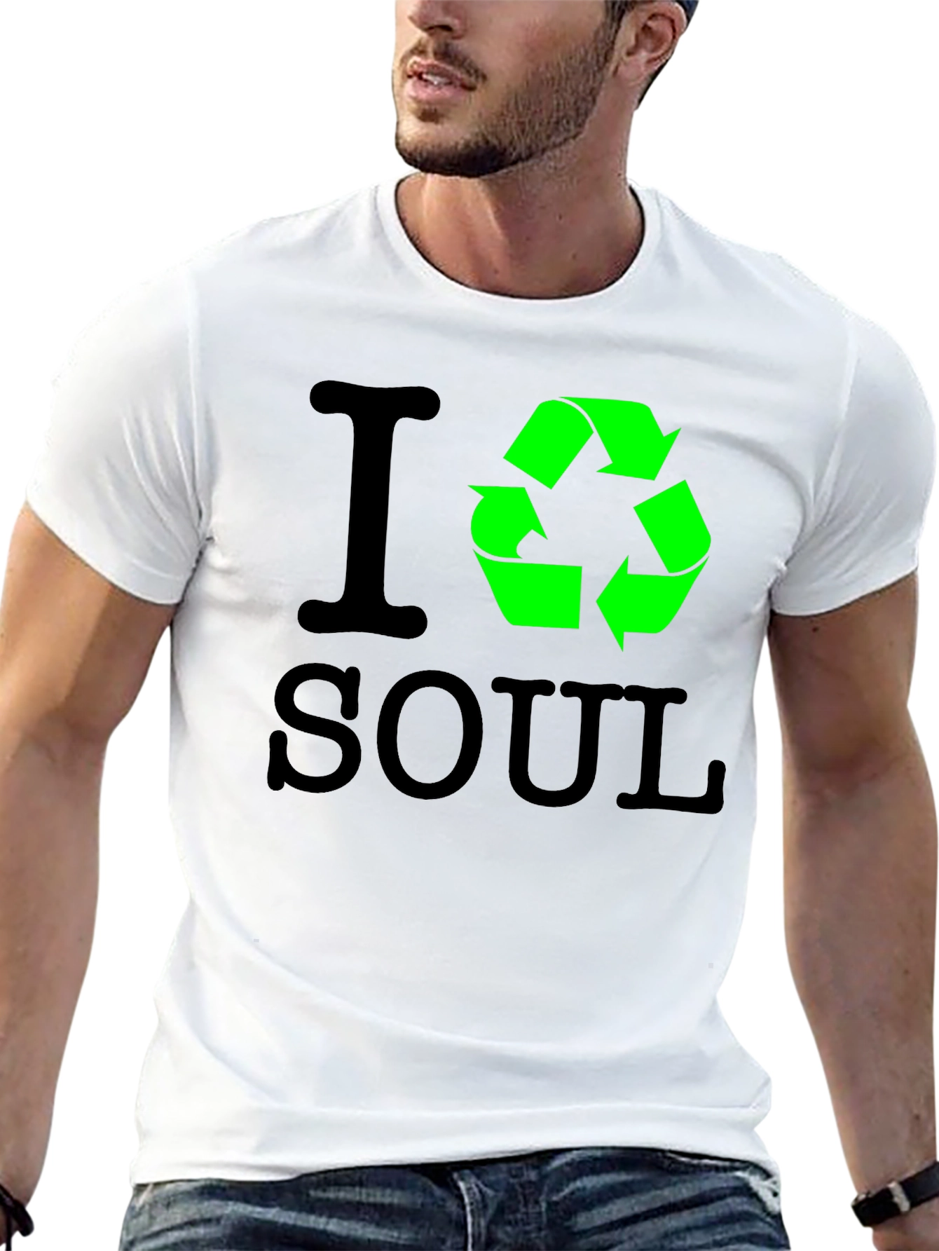 I Recycle Soul T-Shirt - Eco-Friendly Design