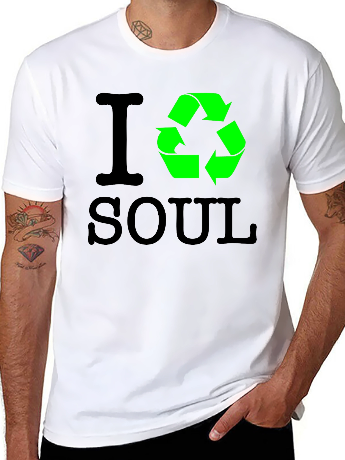 I Recycle Soul T-Shirt - Eco-Friendly Design
