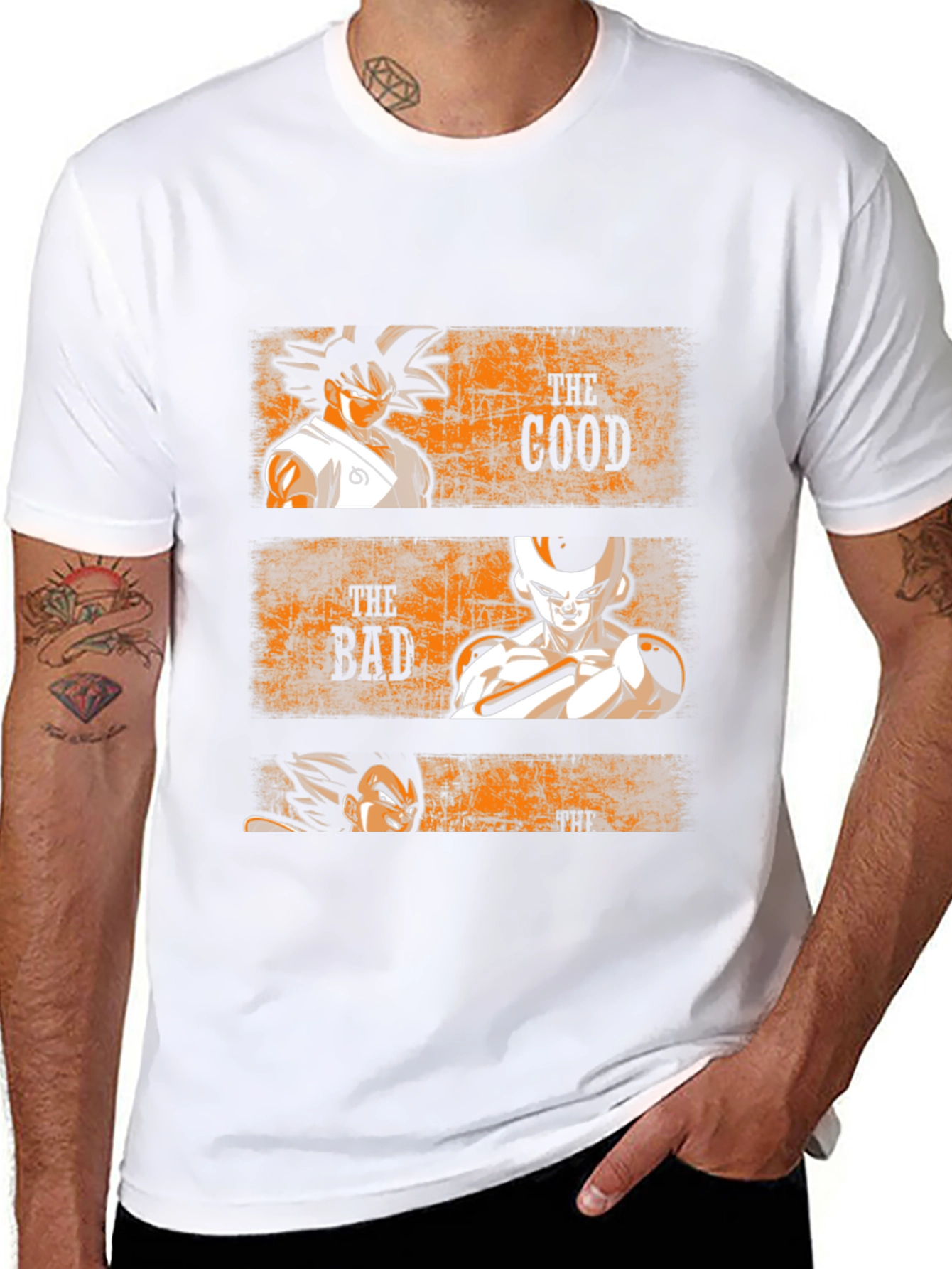 Dragon Ball Z T-Shirt - The Good The Bad