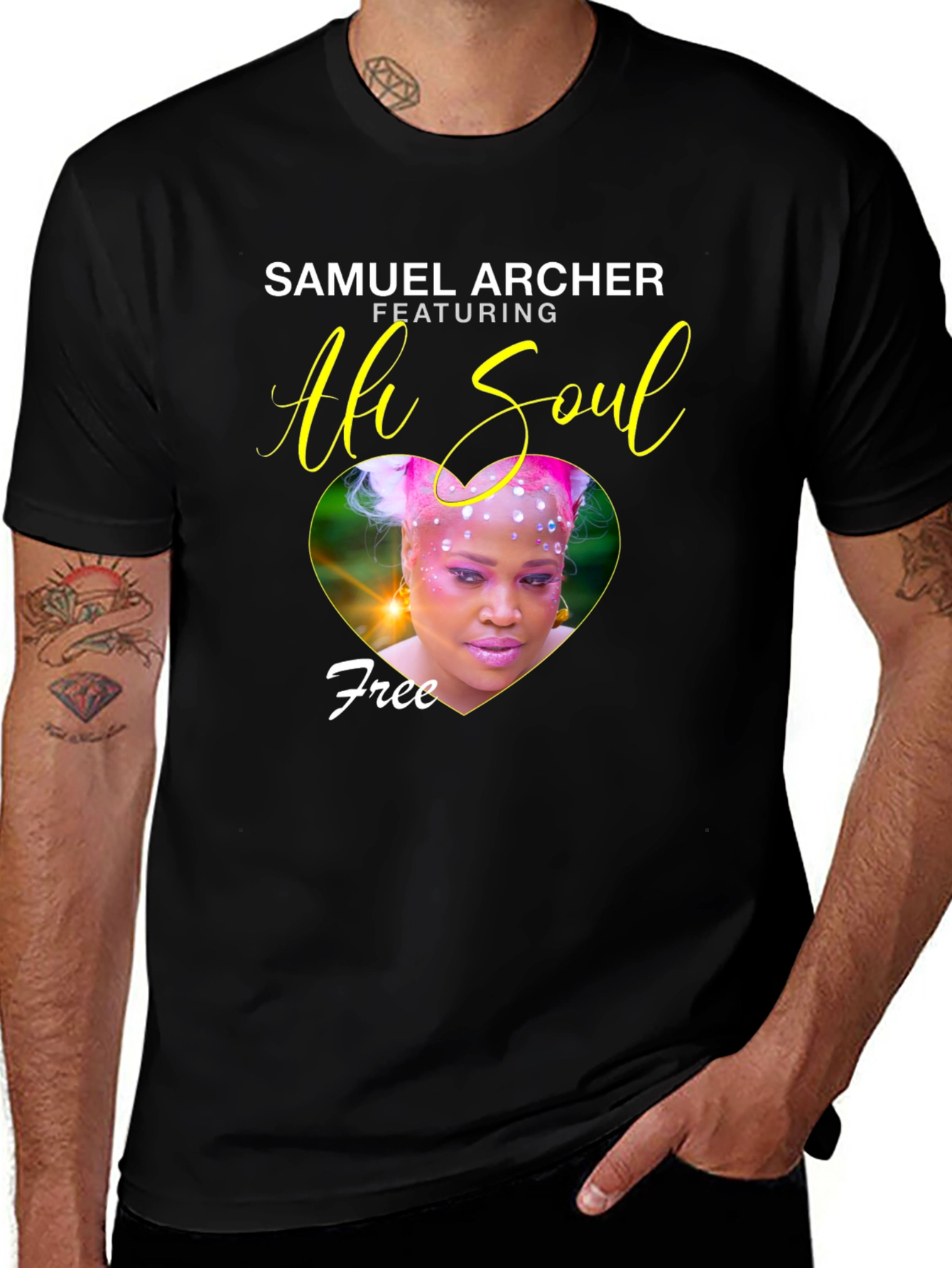 Samuel Archer Ali Soul Free T-Shirt
