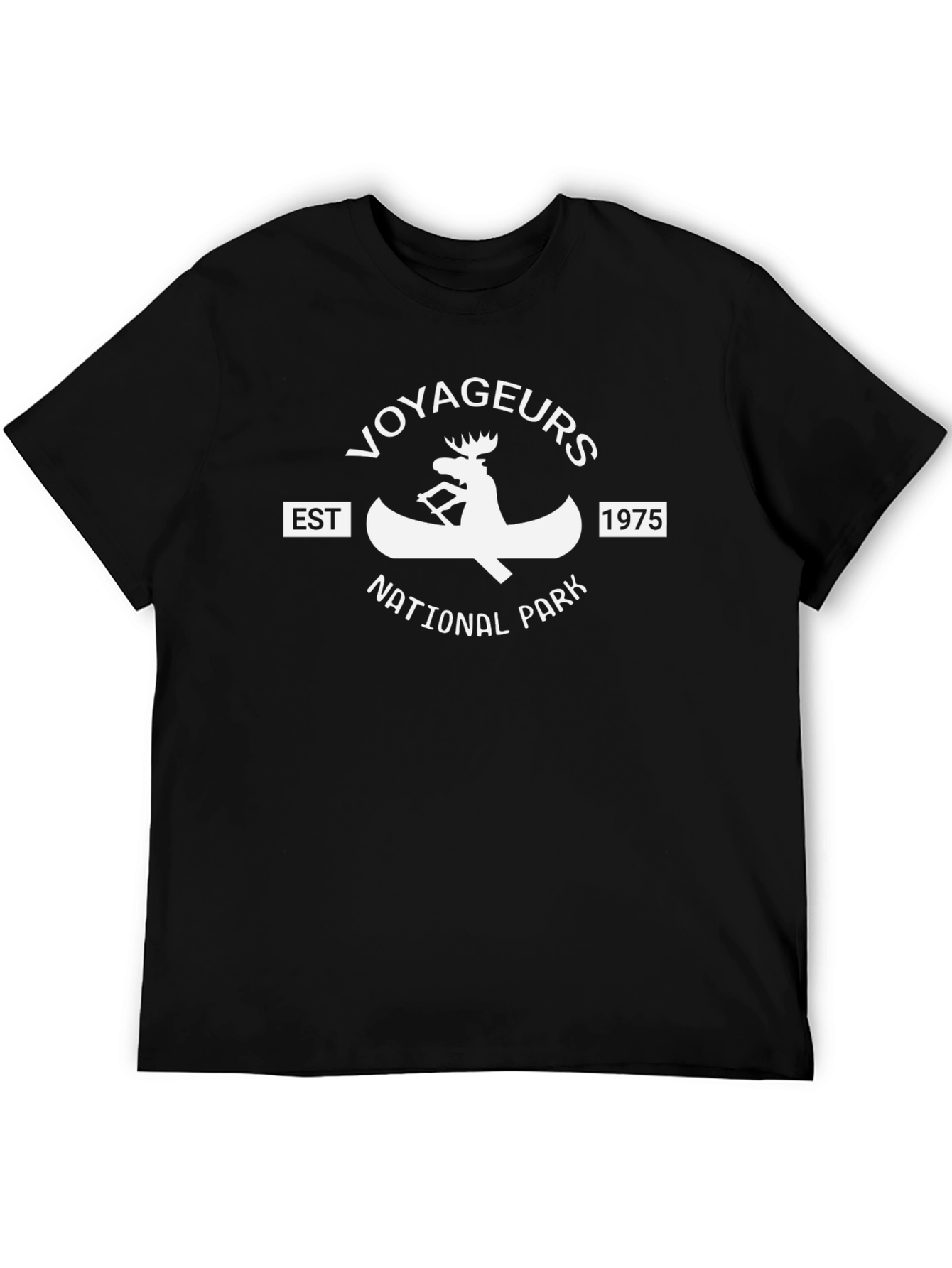 Voyageurs National Park T-Shirt - Black