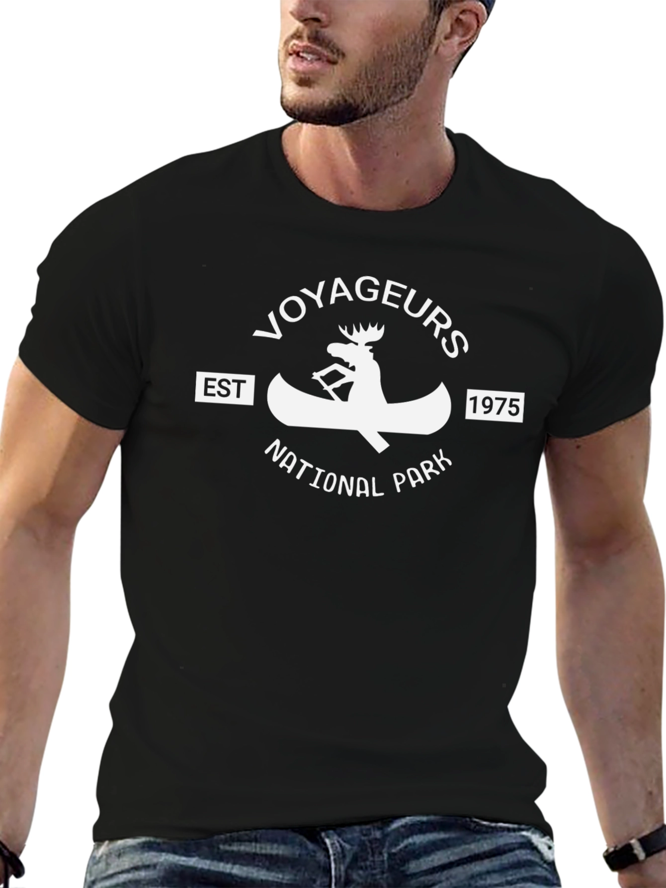 Voyageurs National Park T-Shirt - Black