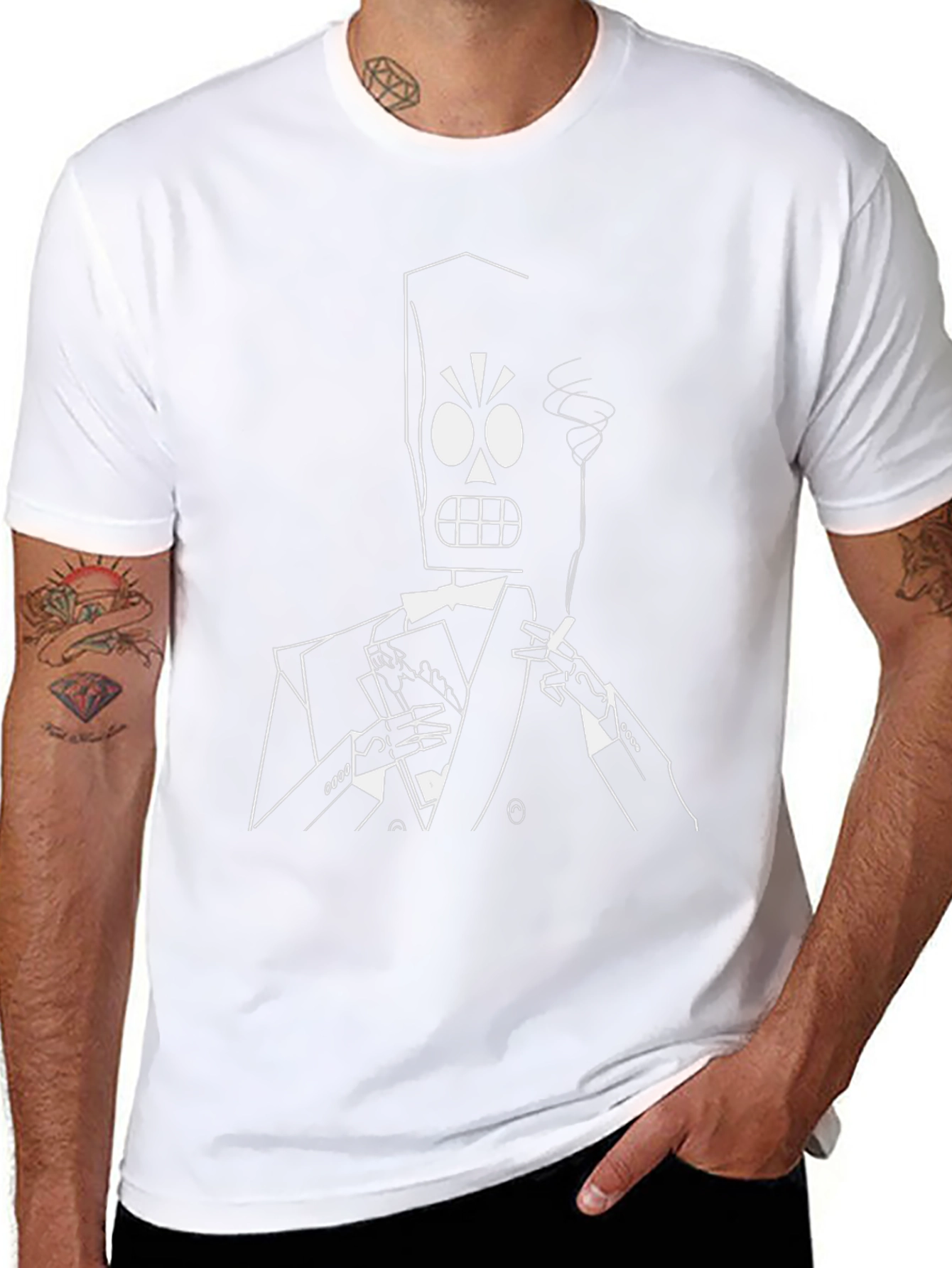 Grim Fandango Inspired Graphic Tee