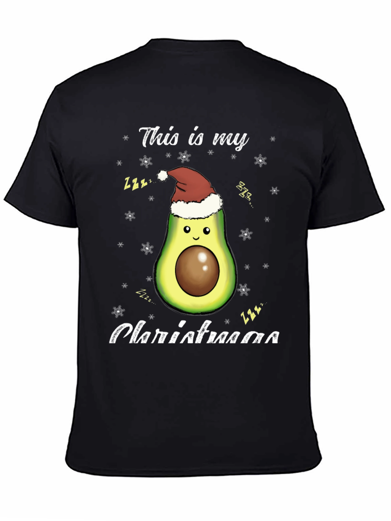 Avocado Christmas T-Shirt: Holiday Fun!
