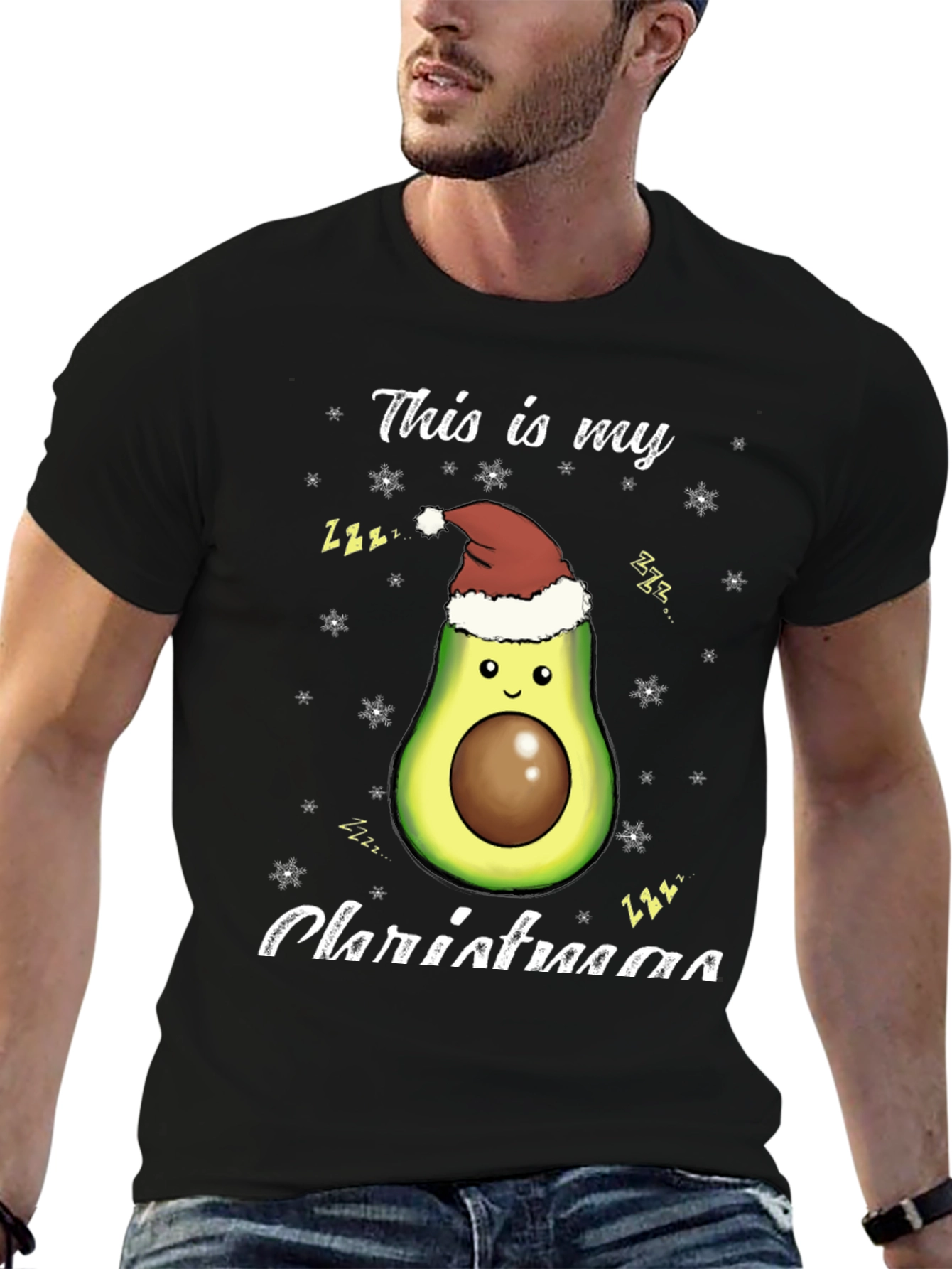 Avocado Christmas T-Shirt: Holiday Fun!