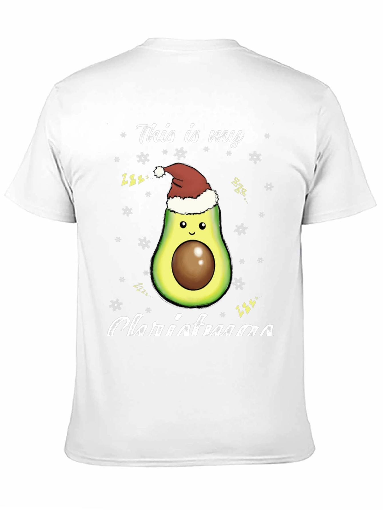 Avocado Christmas T-Shirt: Holiday Fun!