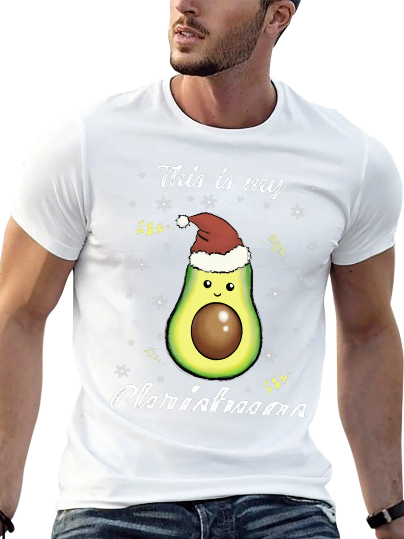 Avocado Christmas T-Shirt: Holiday Fun!