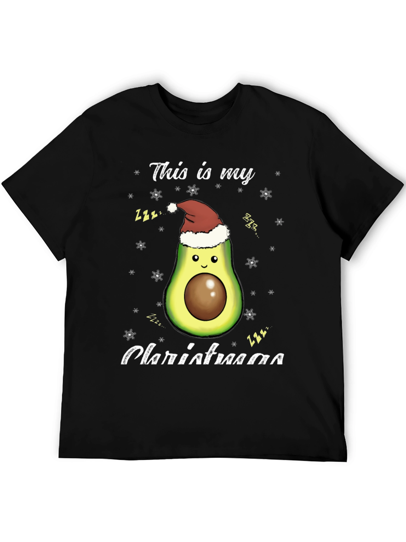 Avocado Christmas T-Shirt: Holiday Fun!