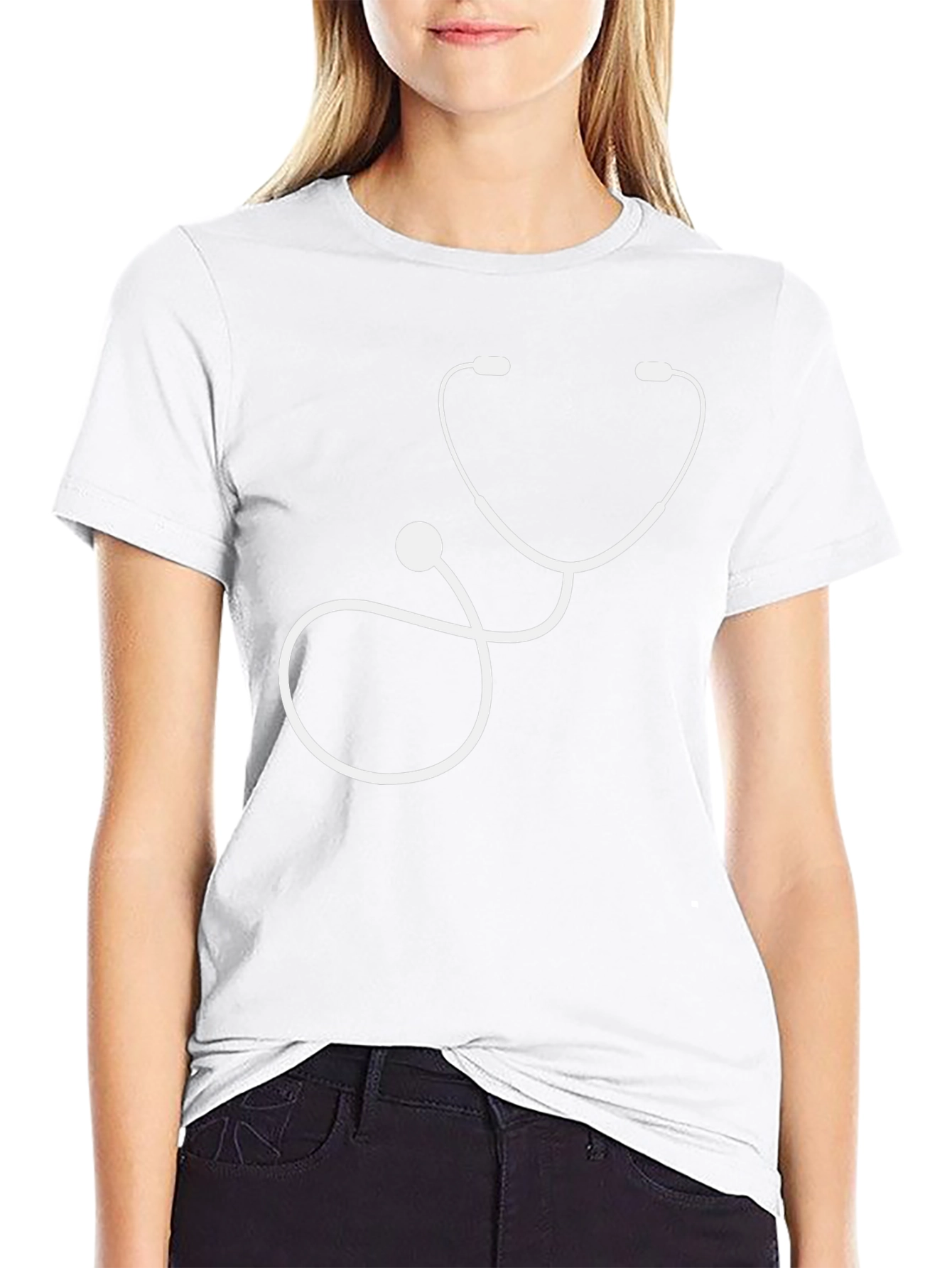 Stethoscope Graphic Tee - Medical Professional Apparel