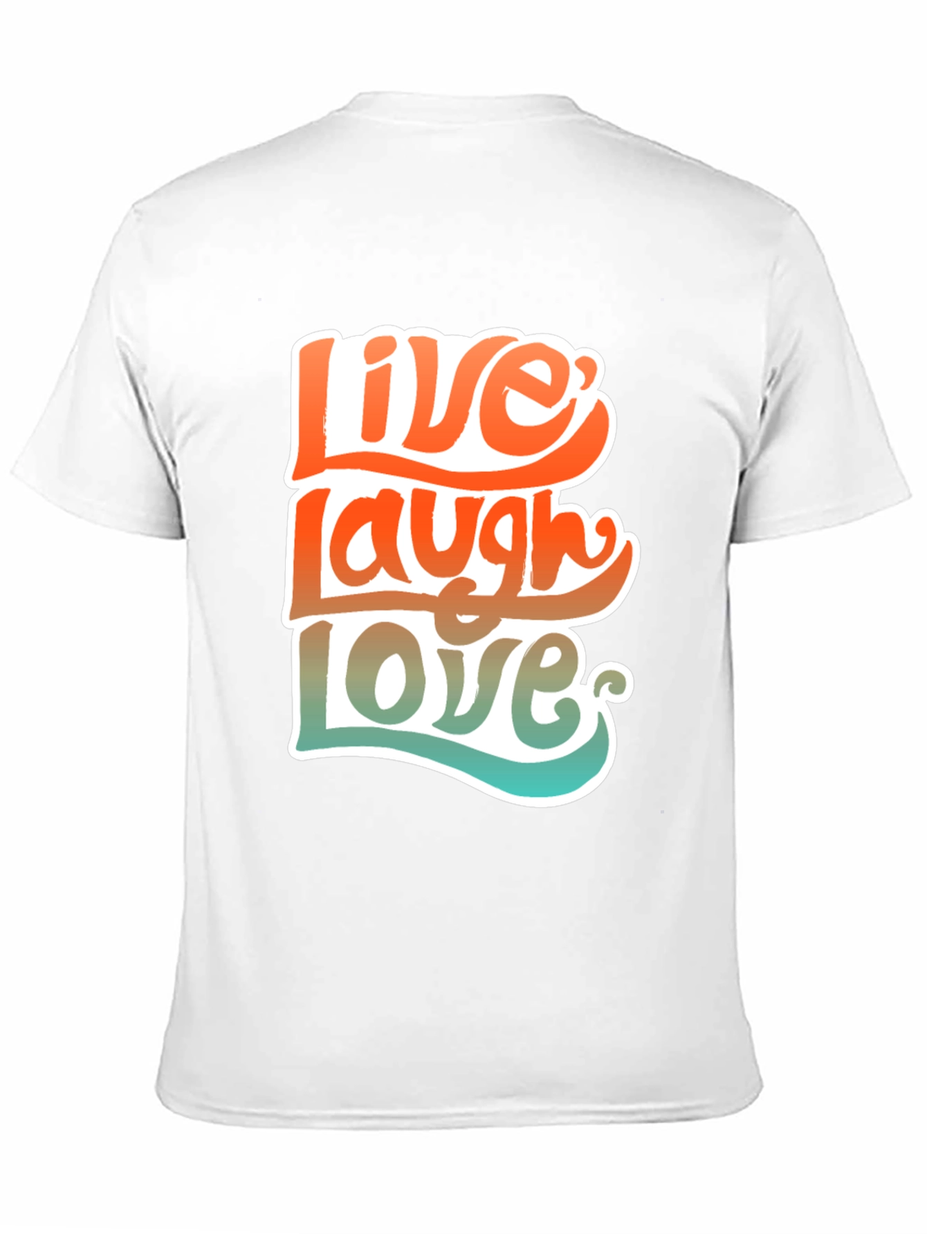 Live Laugh Love Graphic Tee - Comfort Fit