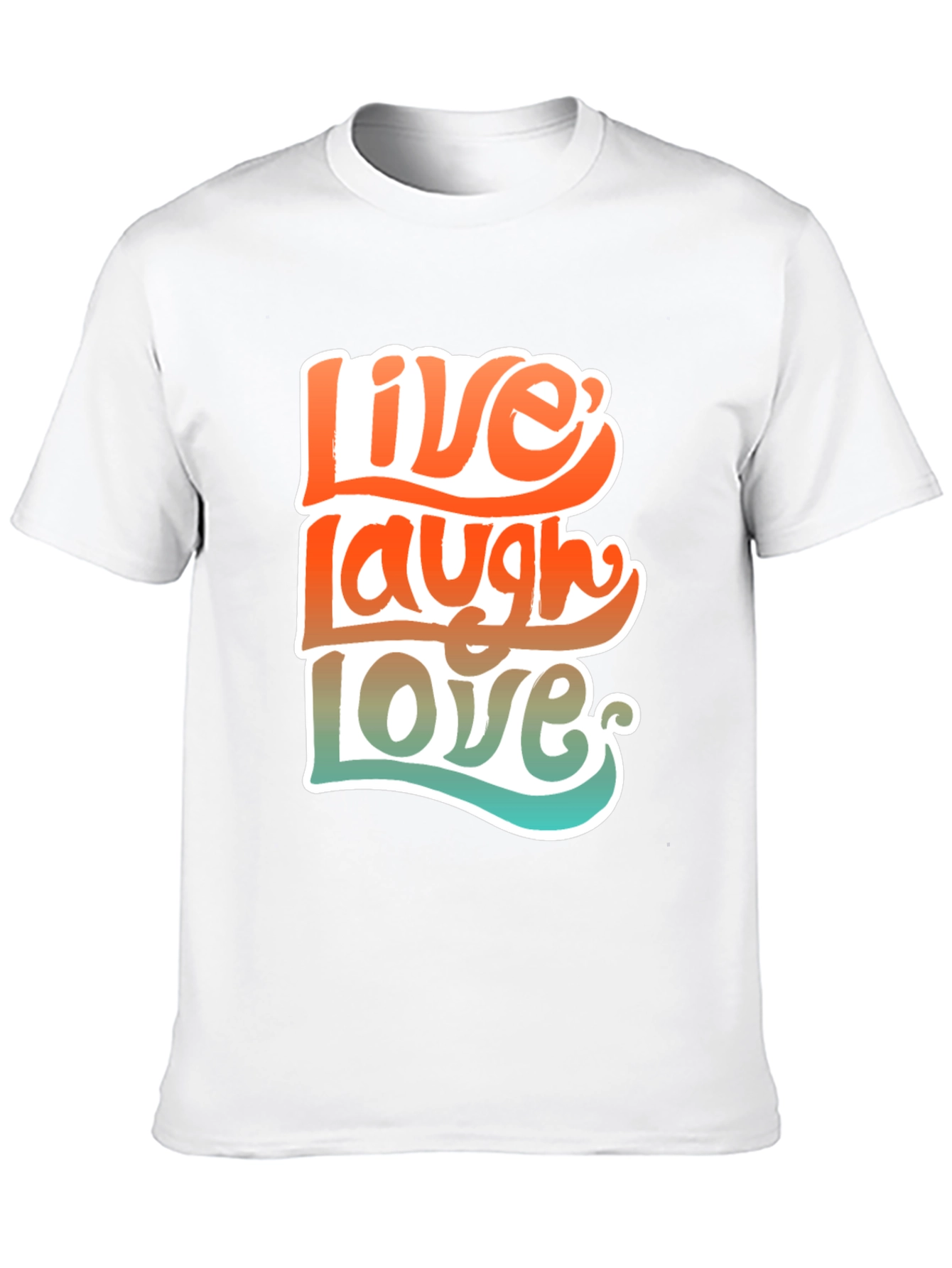 Live Laugh Love Graphic Tee - Comfort Fit