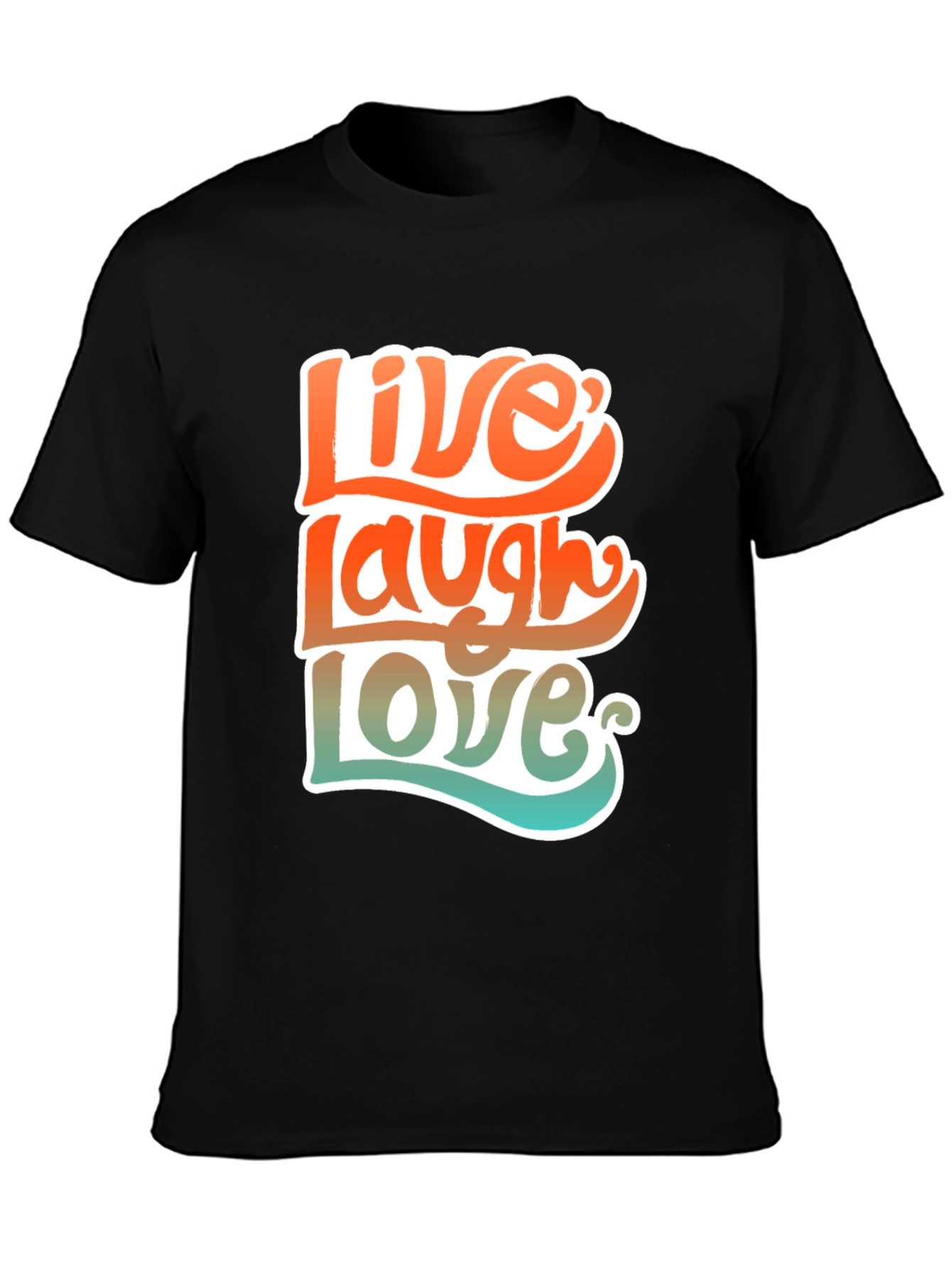 Live Laugh Love Graphic Tee - Comfort Fit